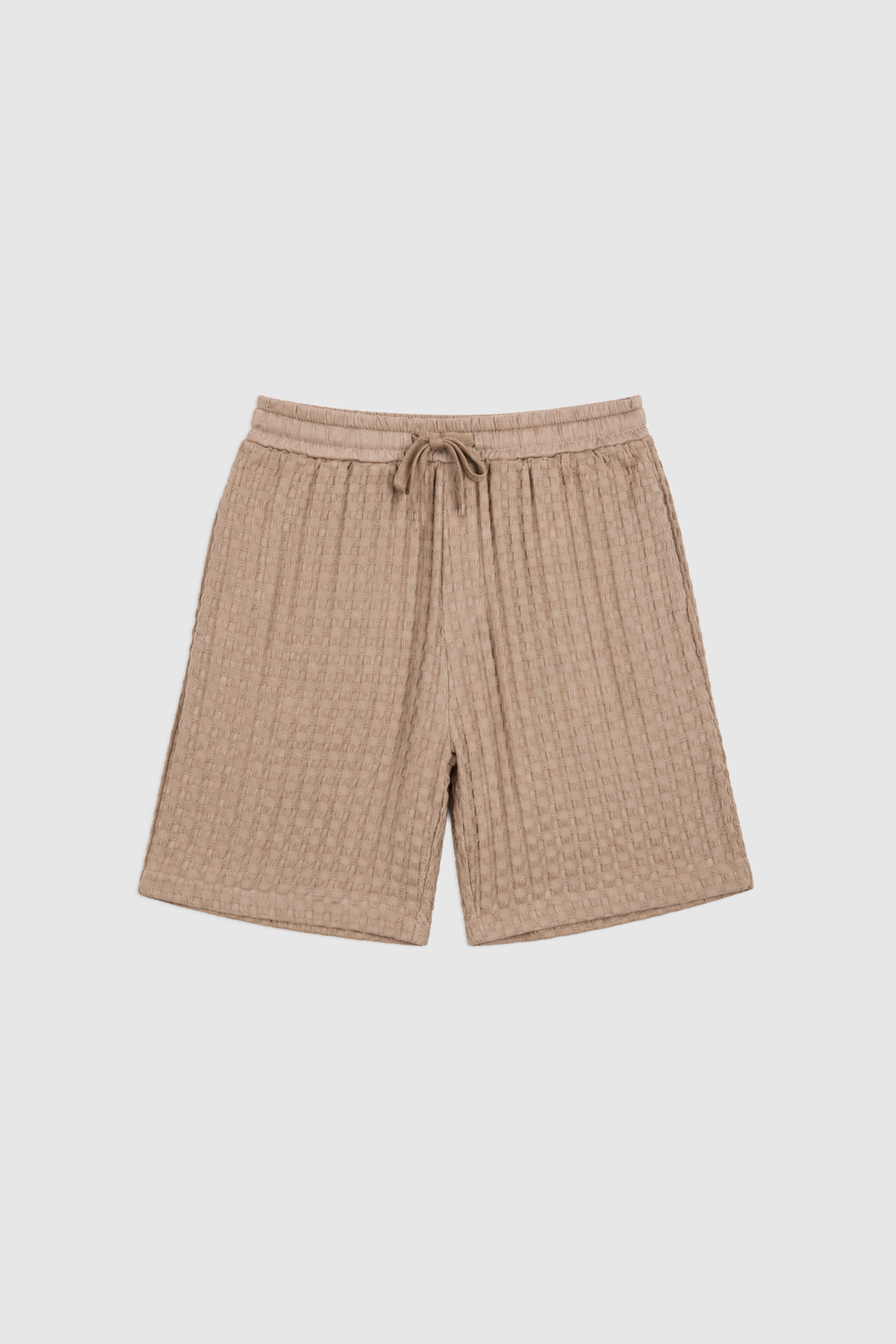 Waffle Cotton Bermuda