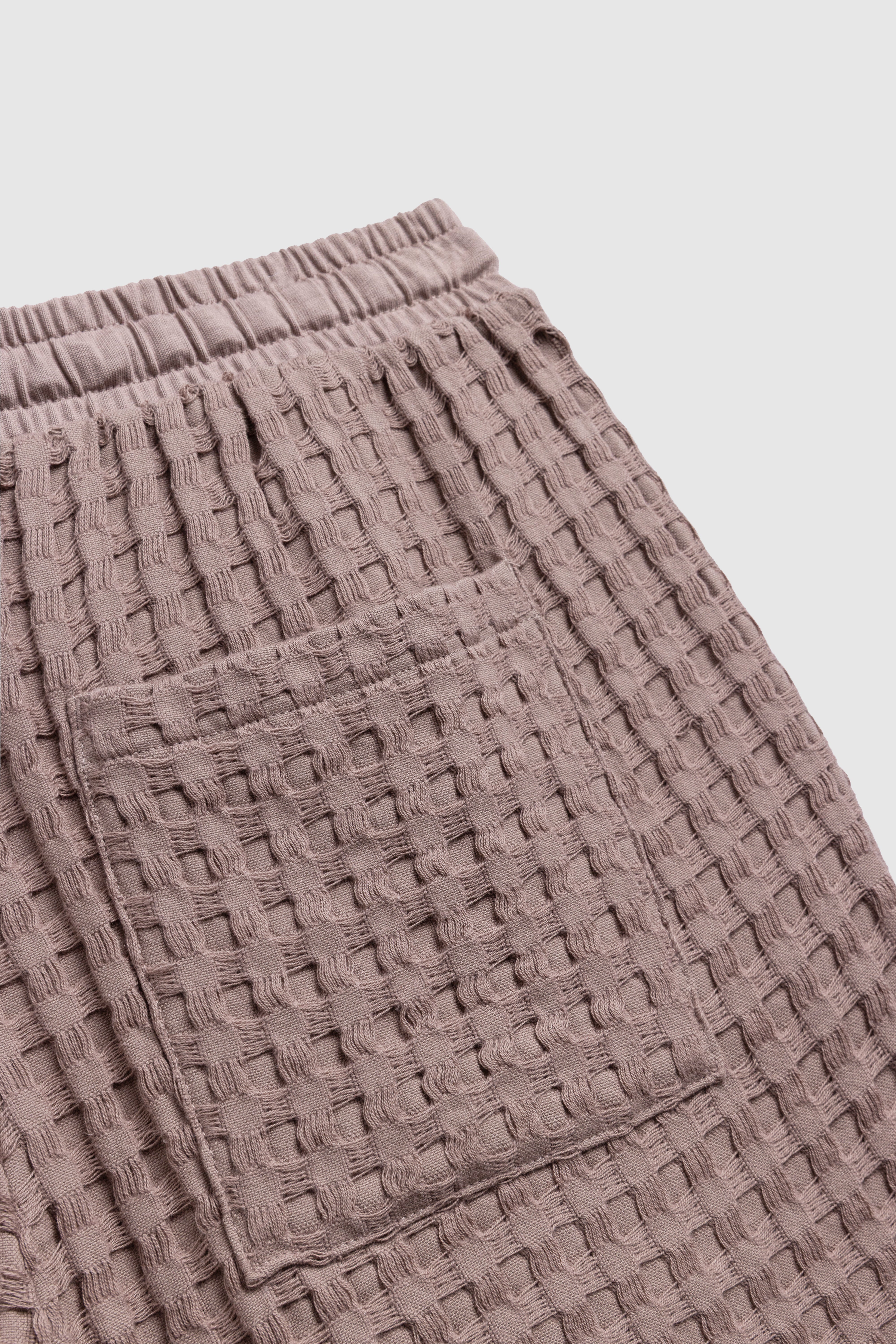 Waffle Cotton Bermuda