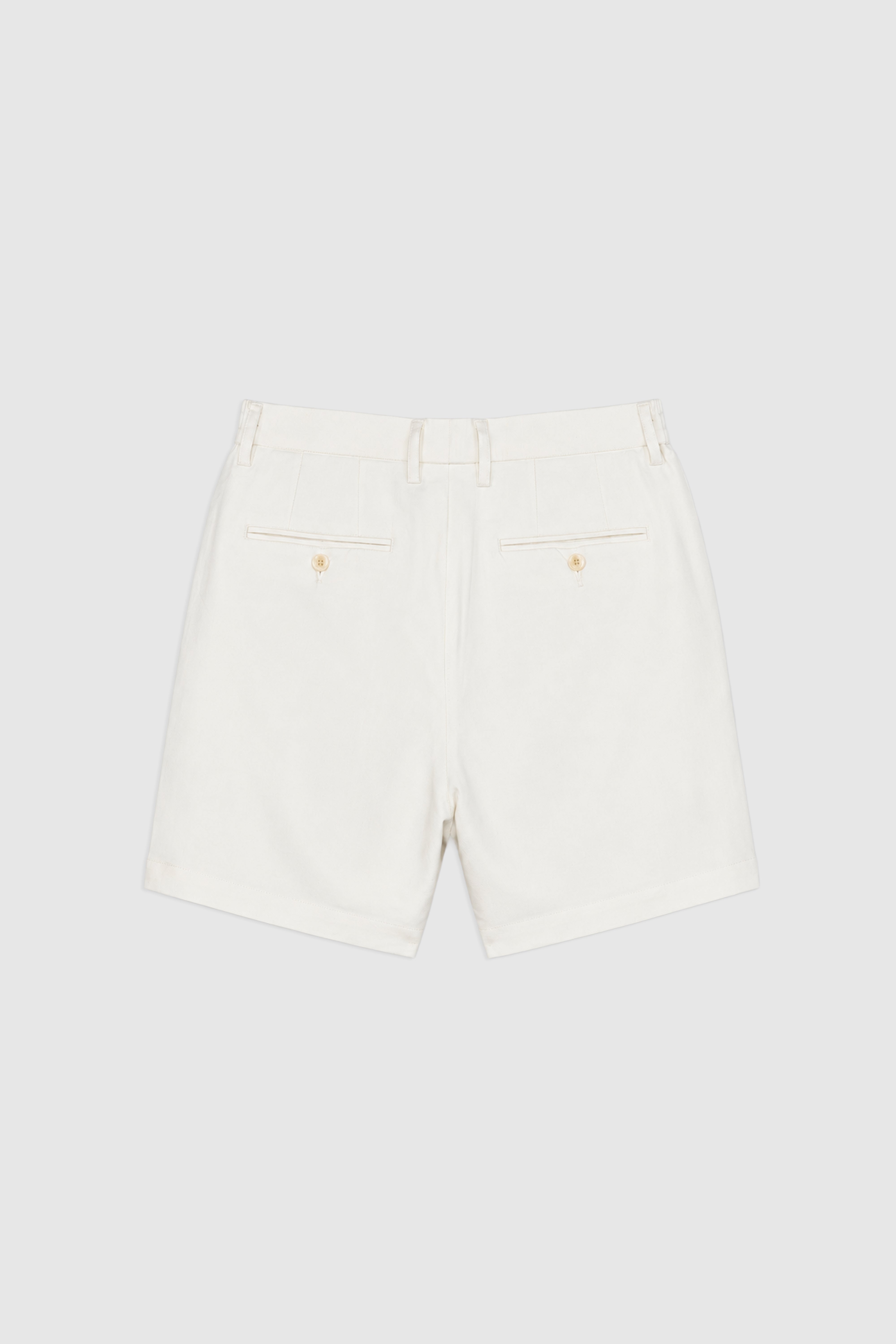 Slim Fit Linen Blend Bermuda