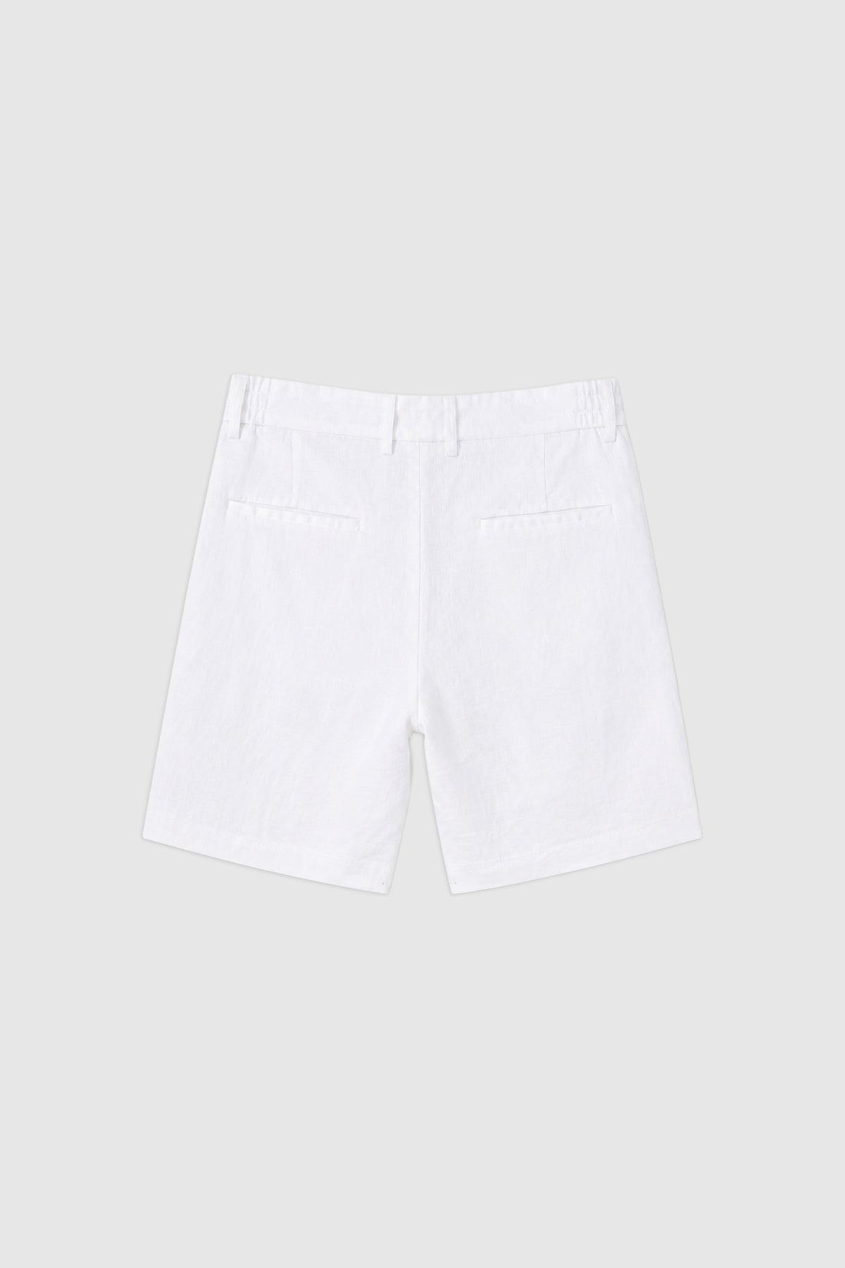 Slim Fit Linen Bermuda