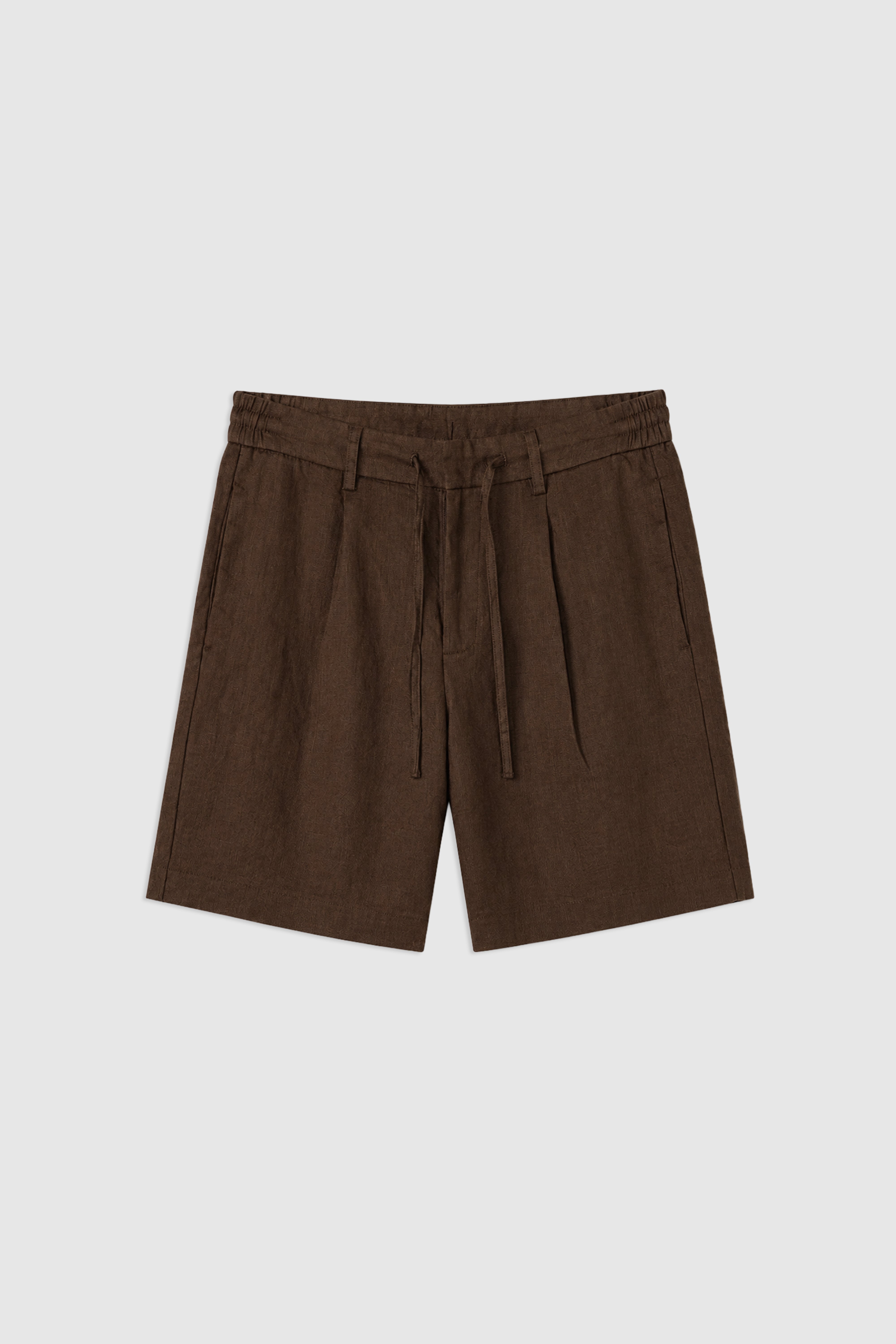 Slim Fit Linen Bermuda