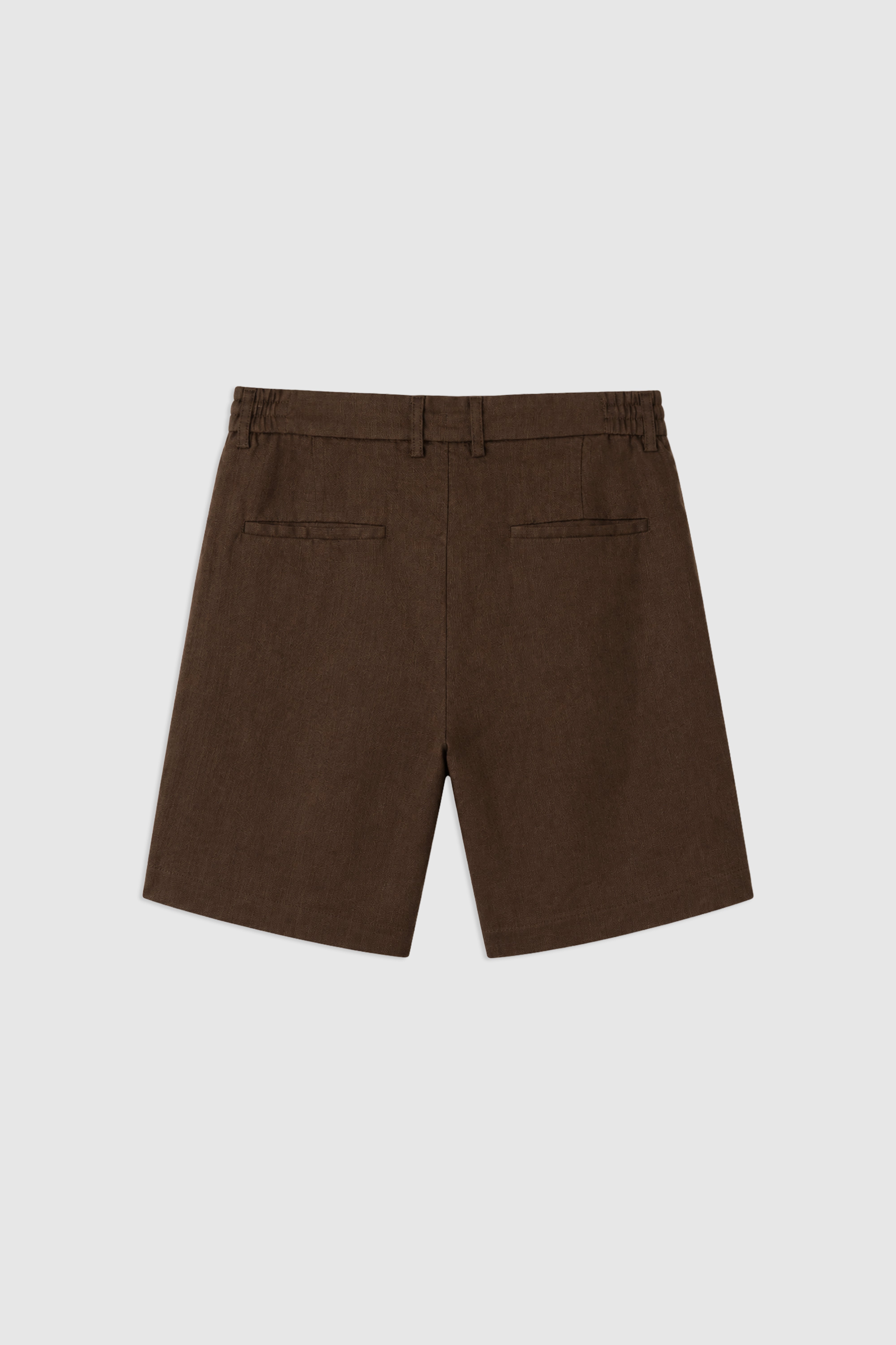 Slim Fit Linen Bermuda