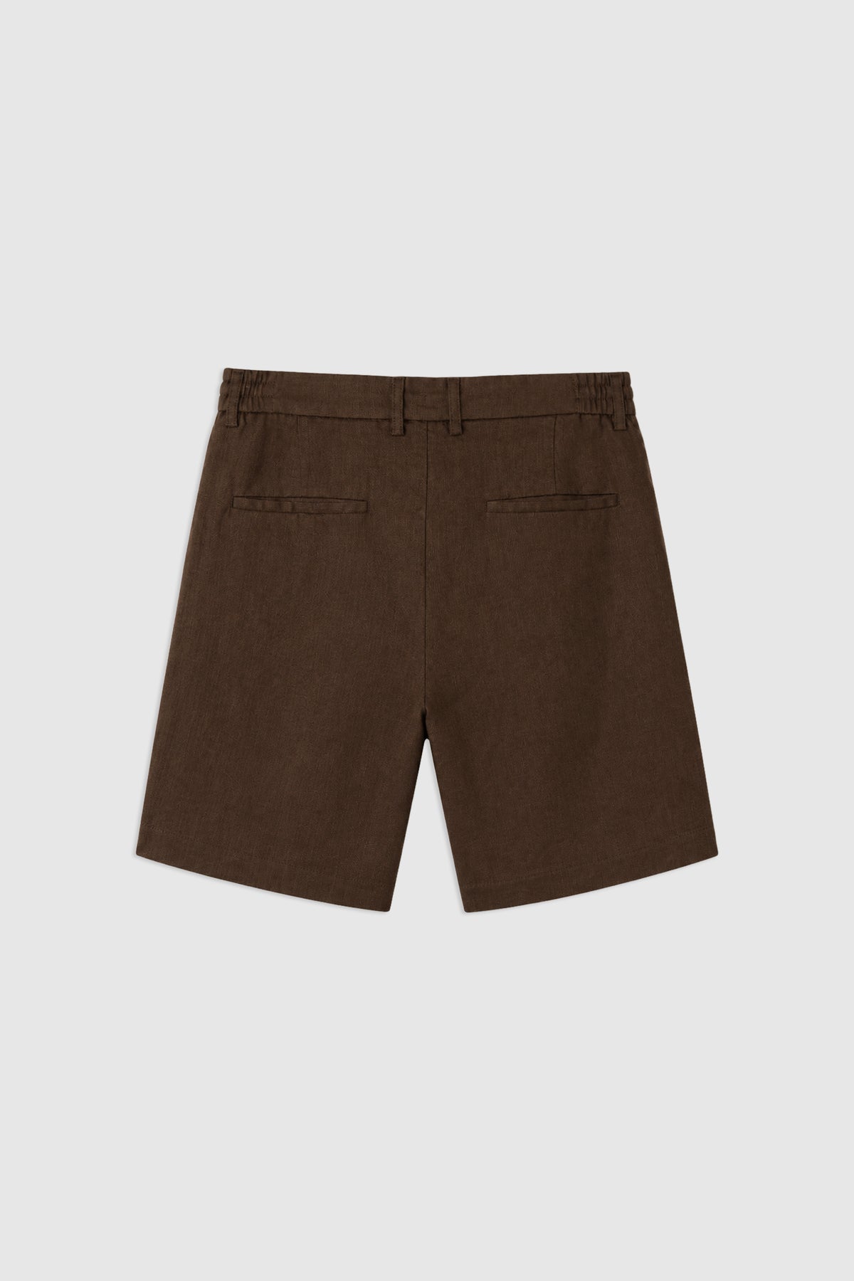 Slim Fit Linen Bermuda