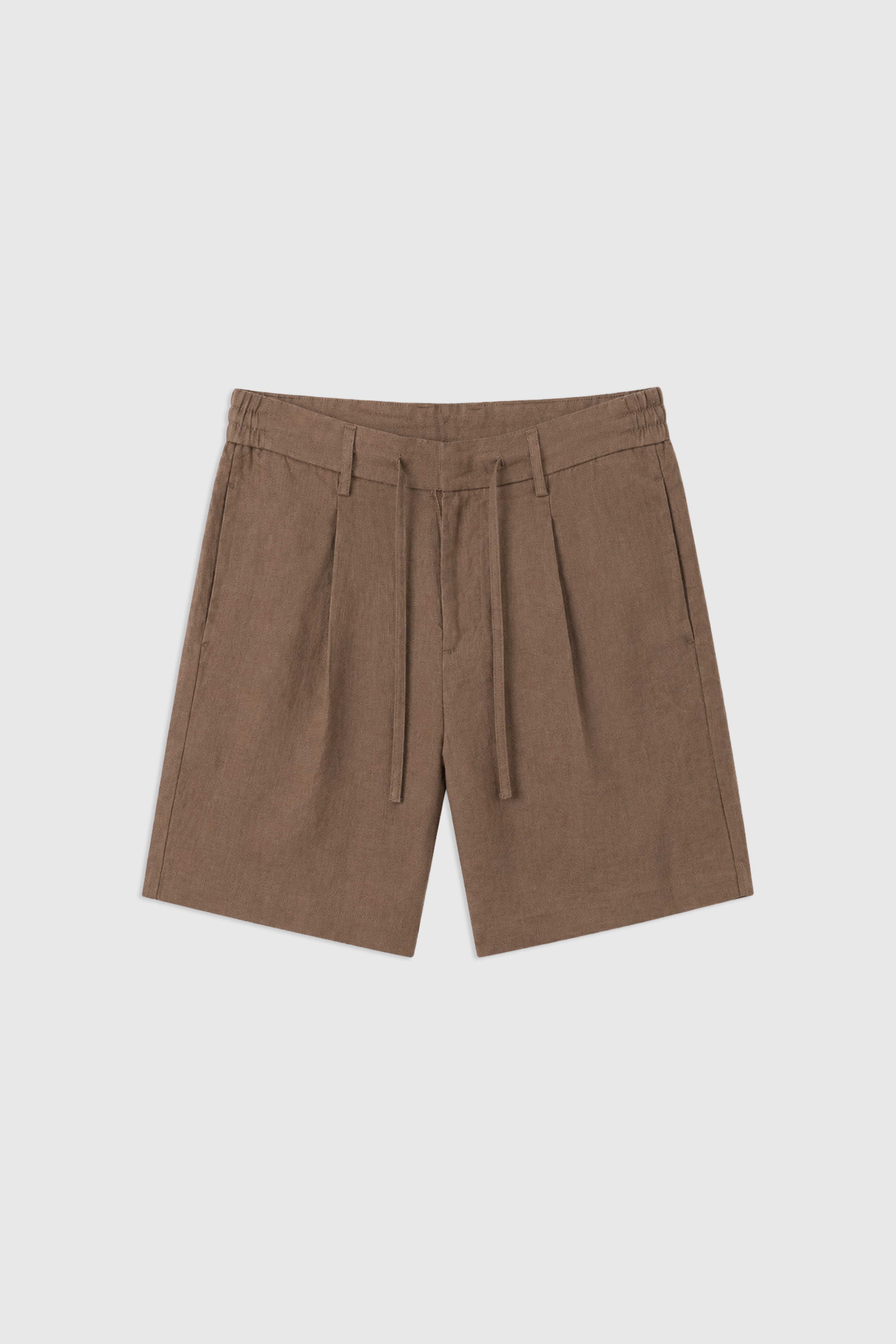 Slim Fit Linen Bermuda