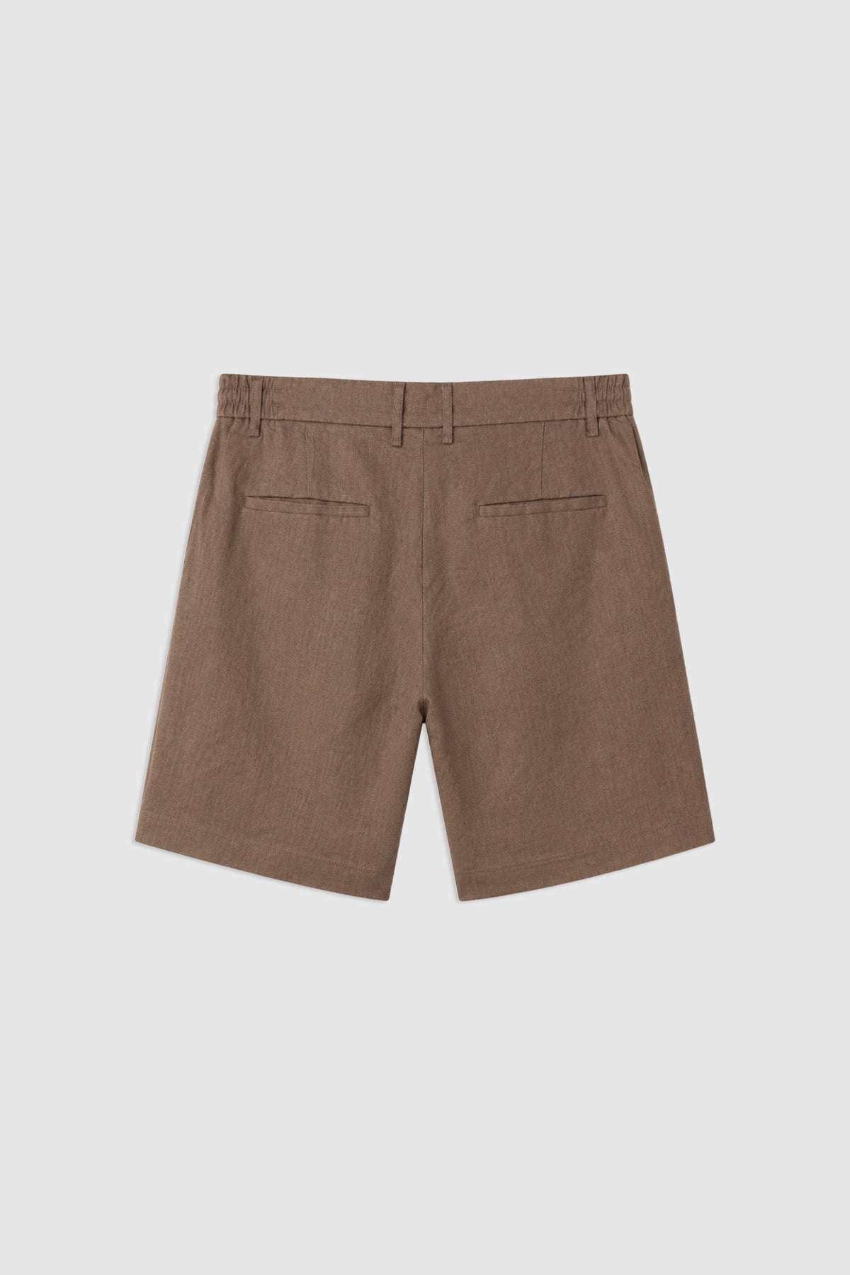 Slim Fit Linen Bermuda