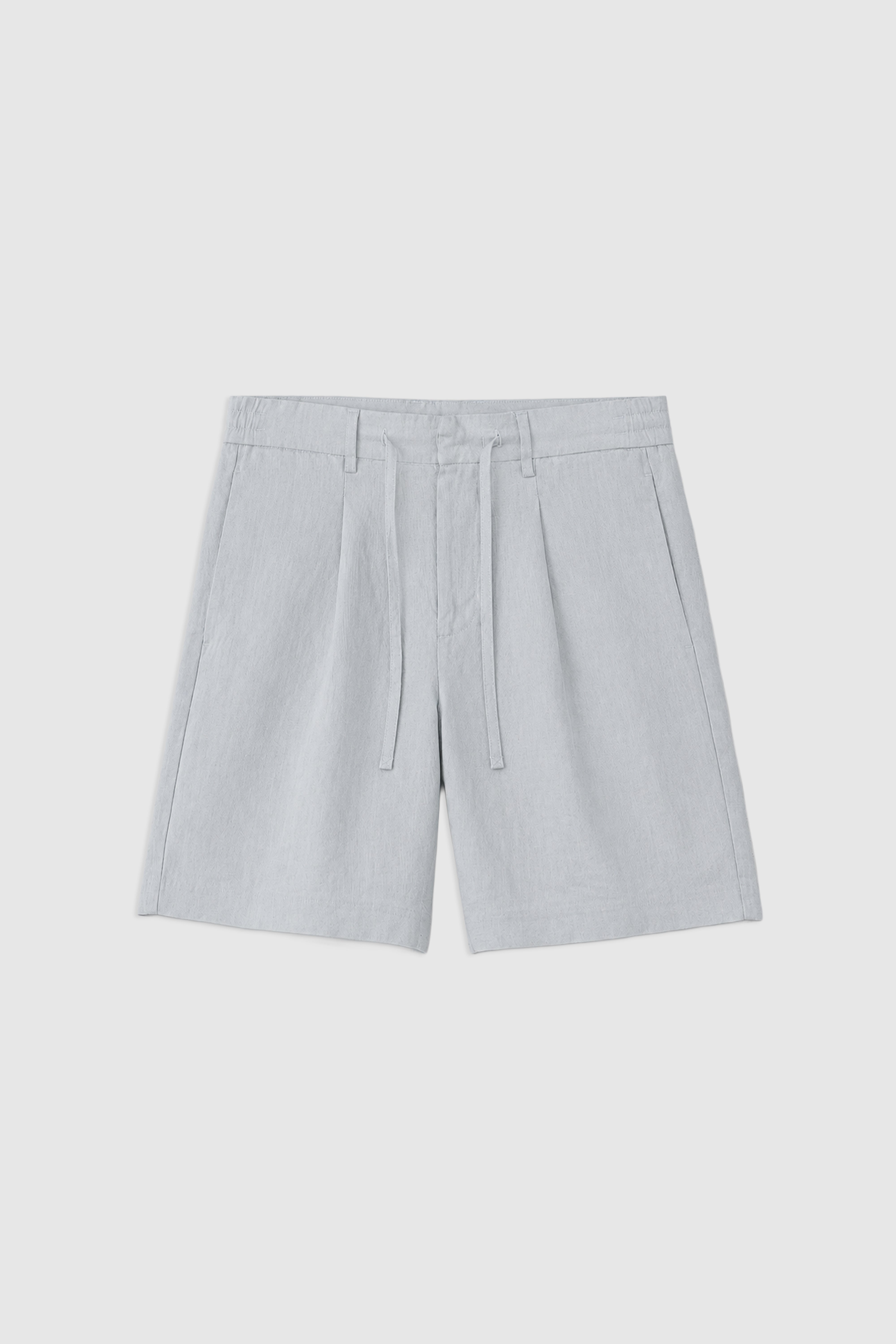 Slim Fit Linen Bermuda