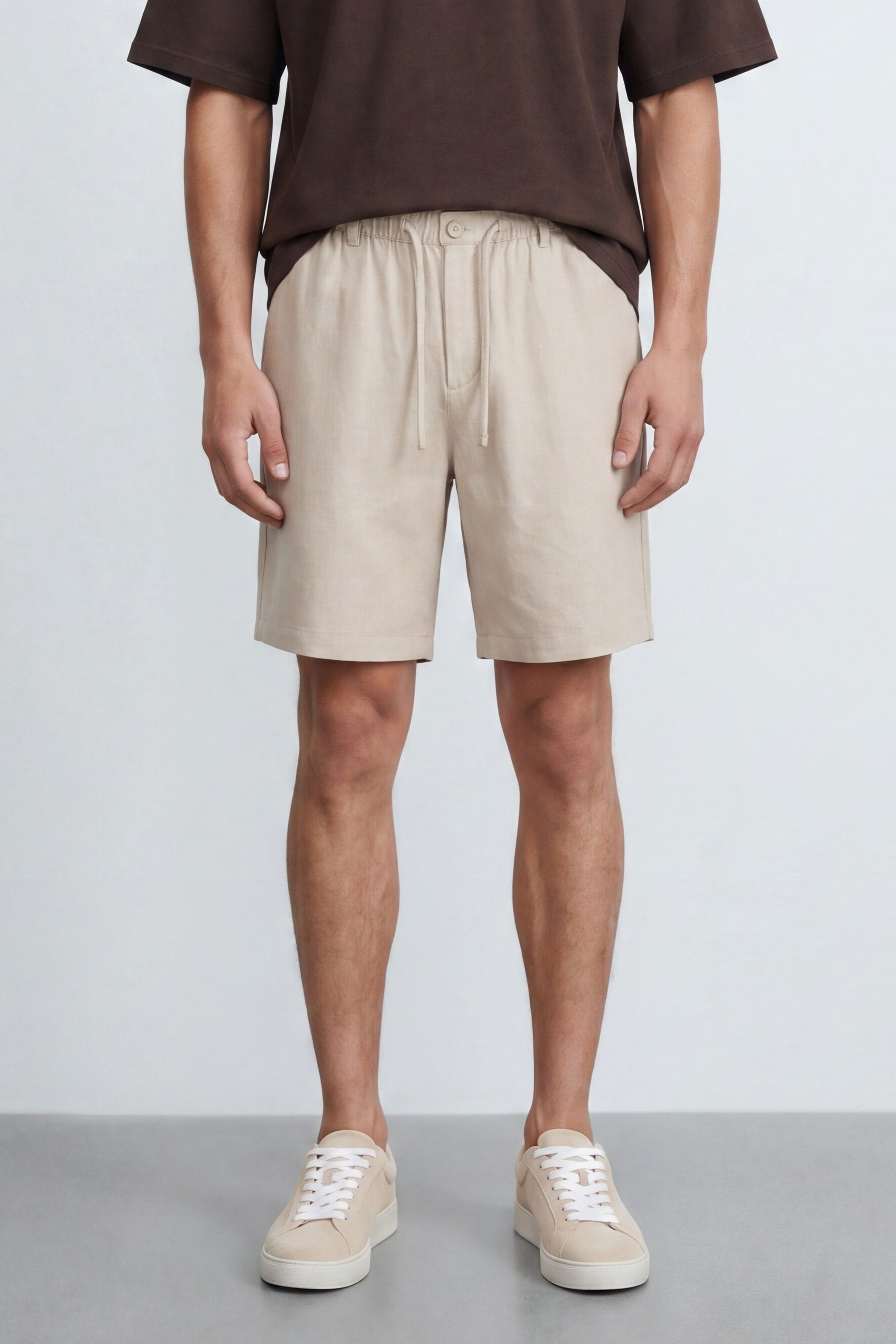 Linen Bermuda