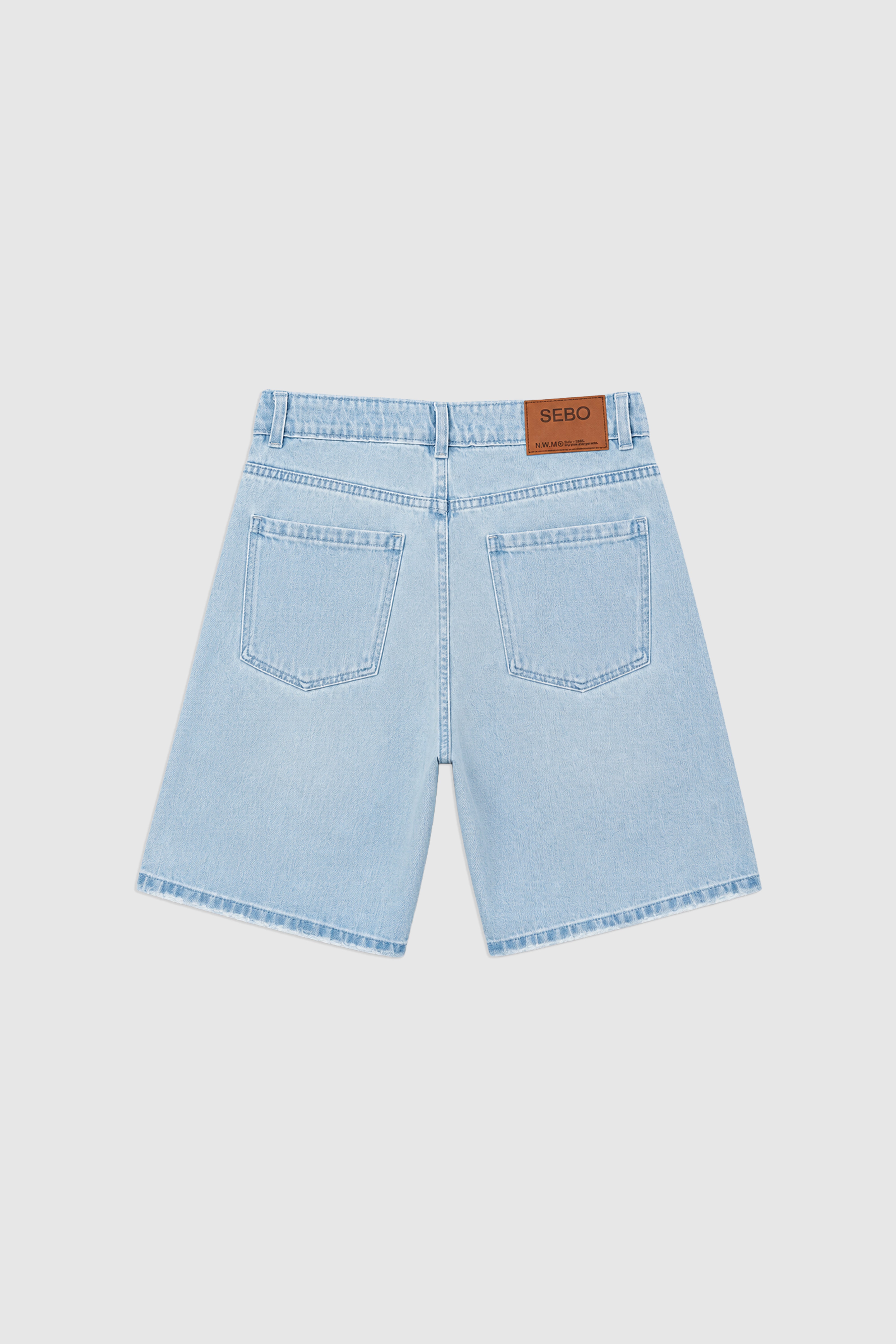 Denim Bermuda Shorts