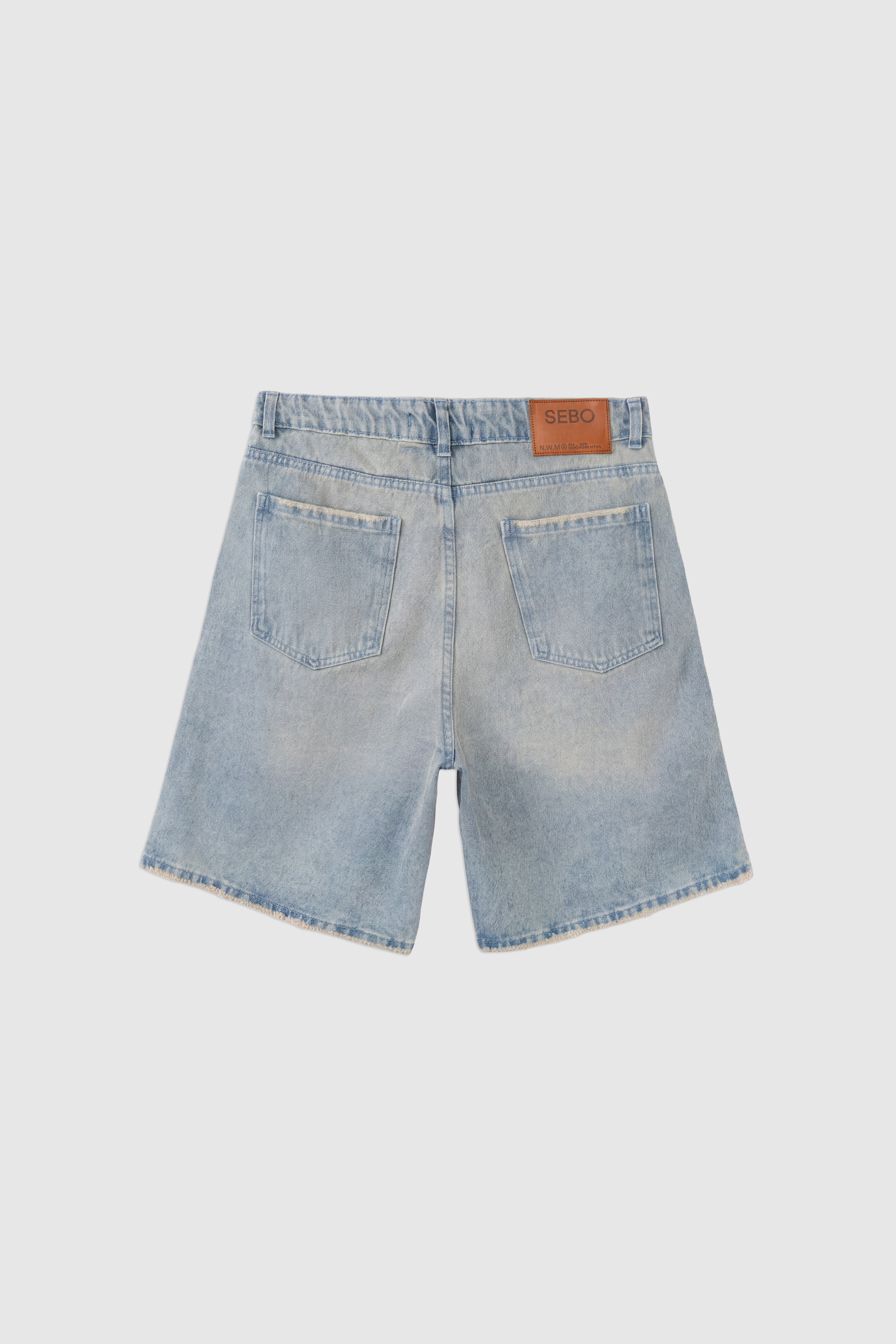 Cotton Denim Bermuda