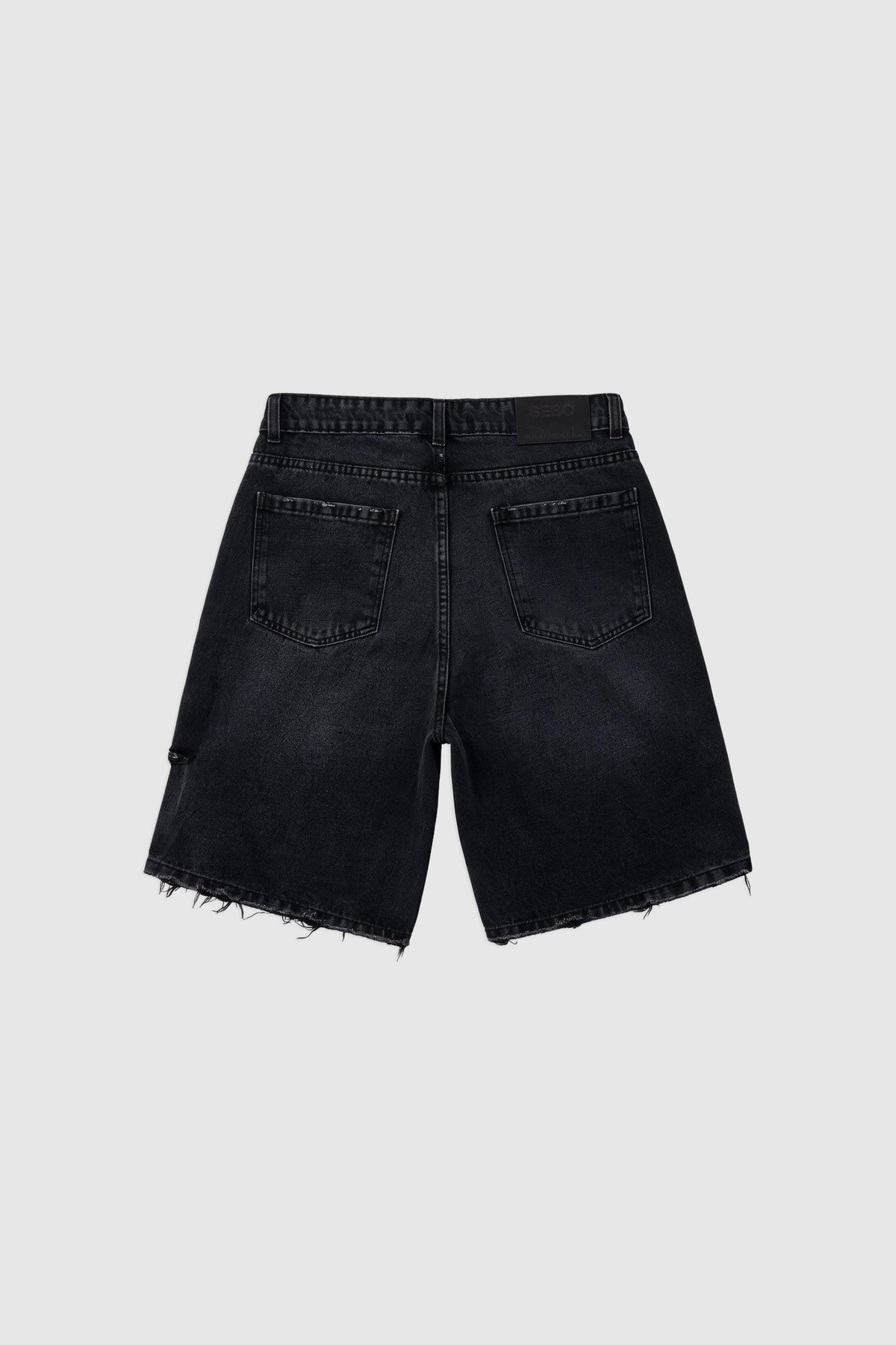 Cotton Denim Bermuda