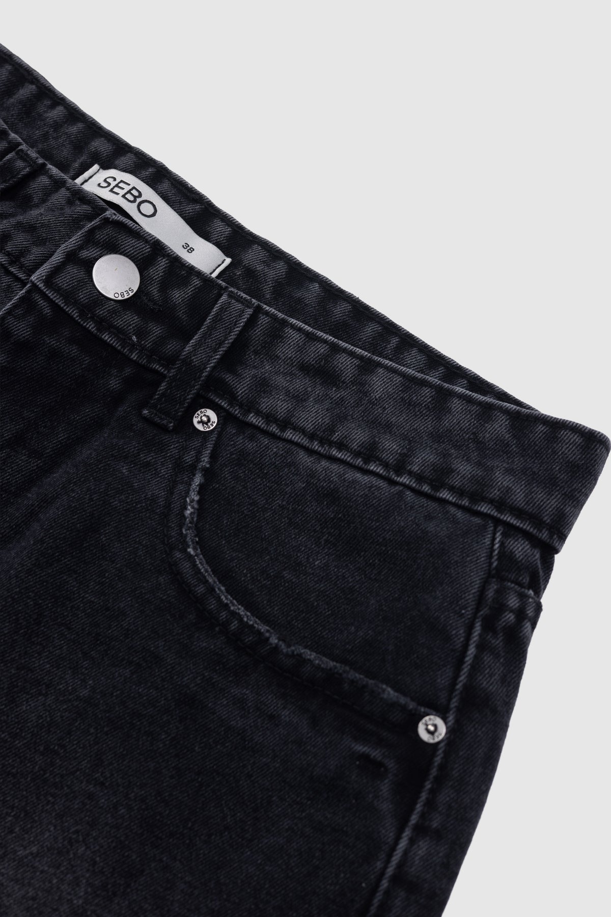 Cotton Denim Bermuda