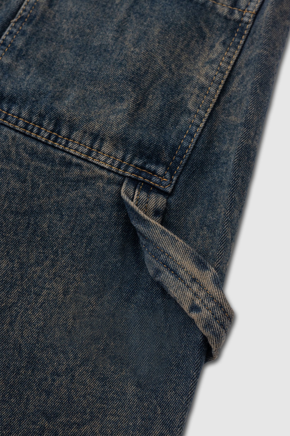Baggy Fit Denim Bermuda