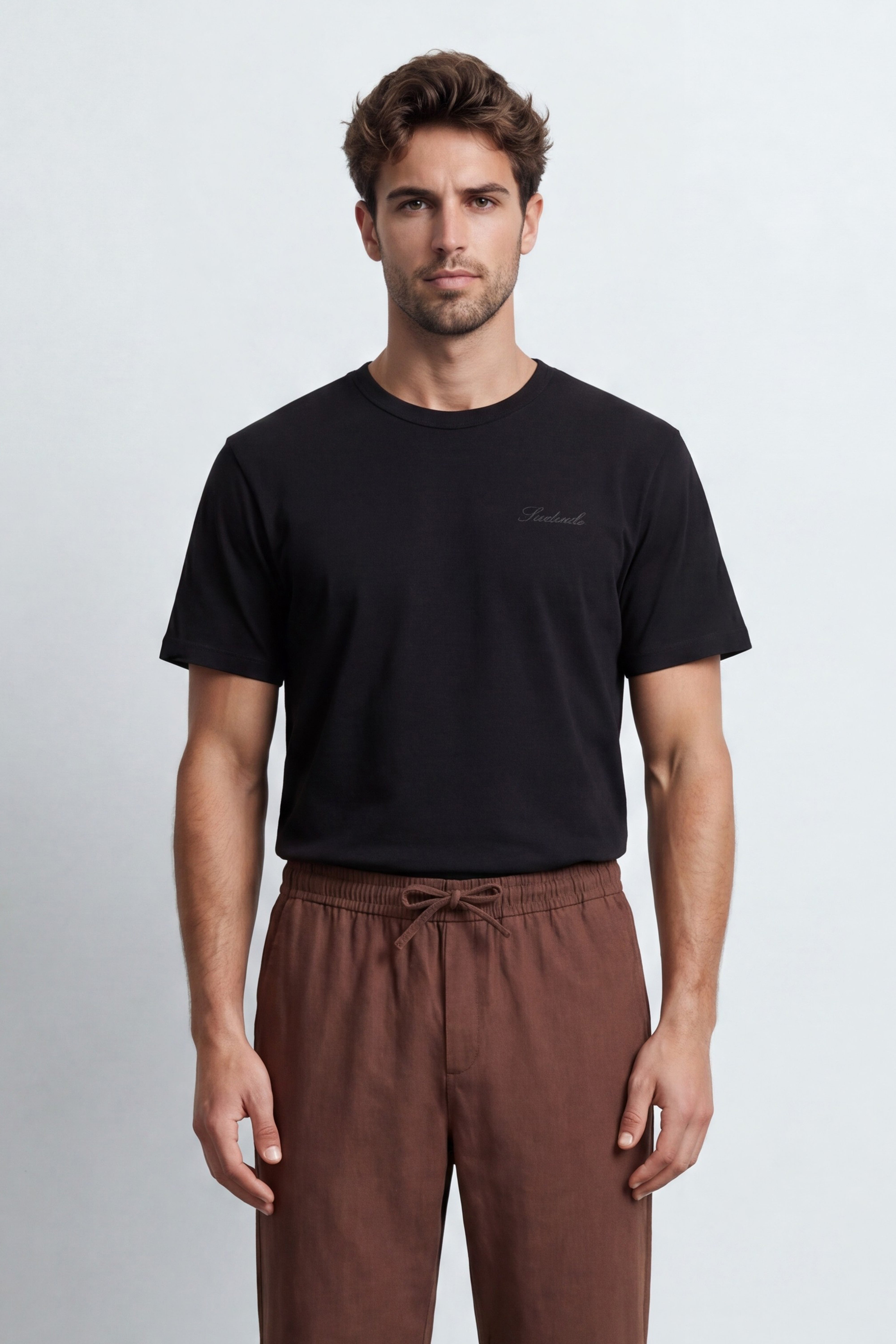 Mid Fit Cotton T-Shirt