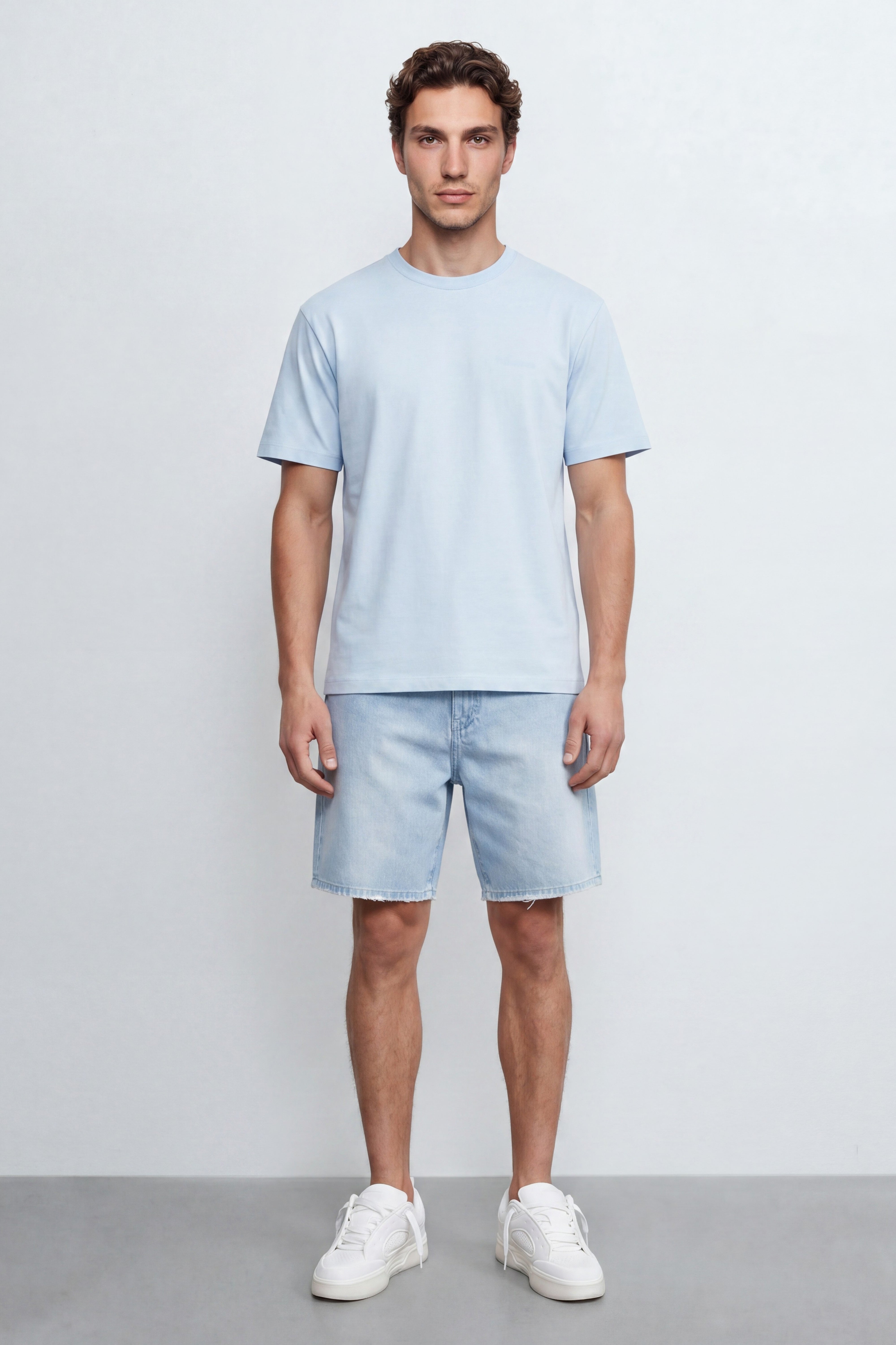Mid Fit Cotton T-Shirt