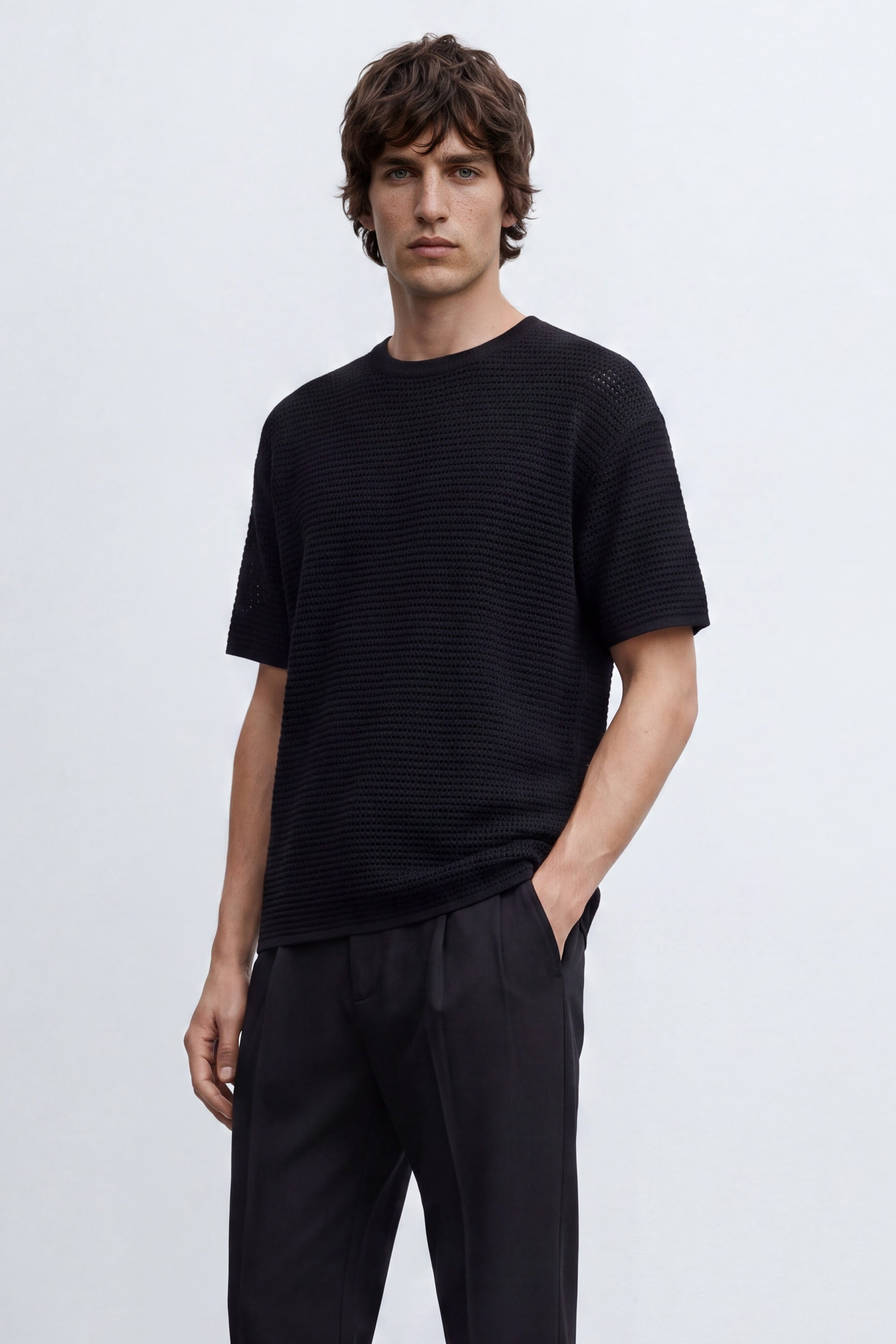 Oversized Knit Tee