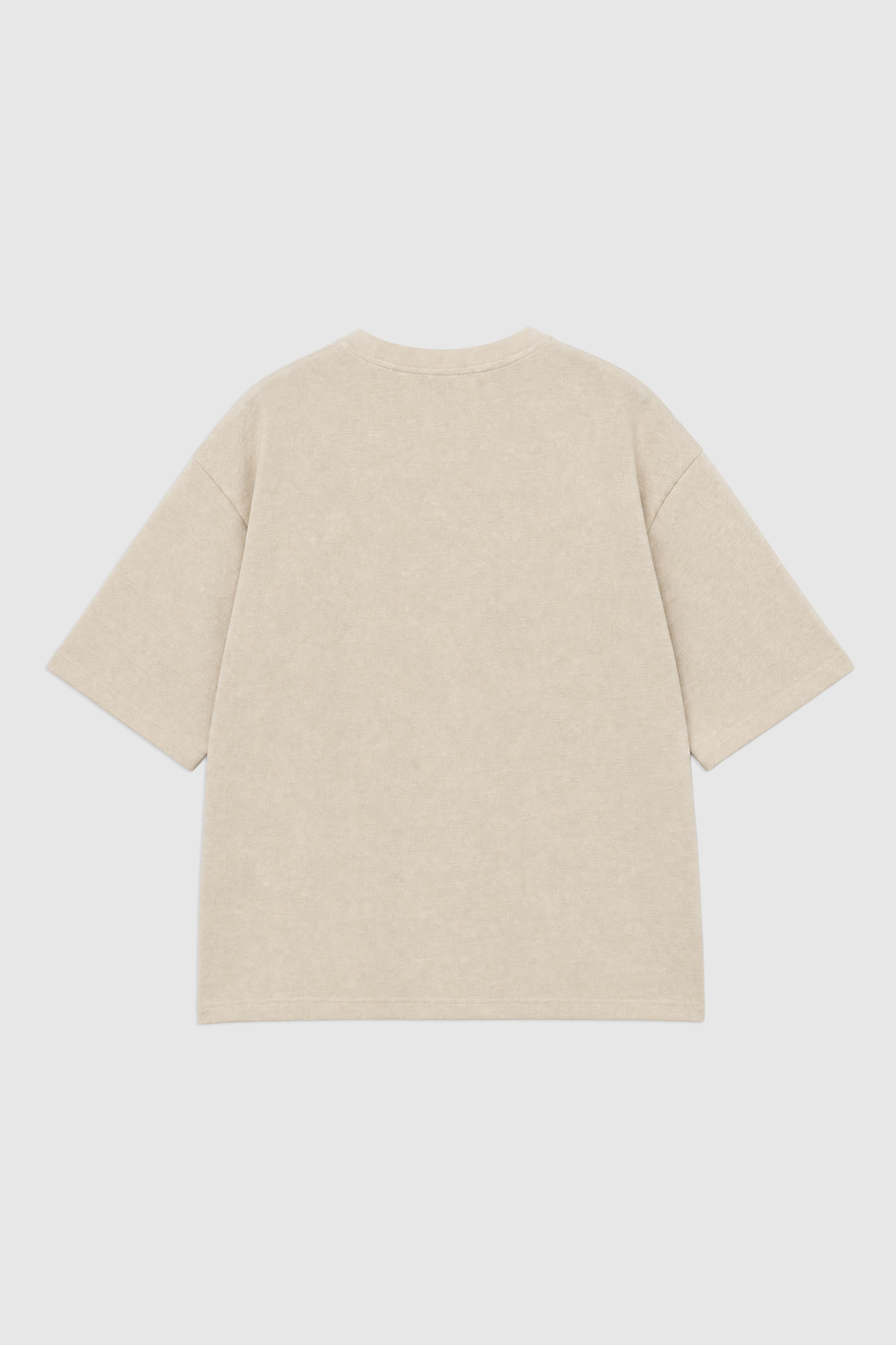 Oversized Plain Cotton T-Shirt