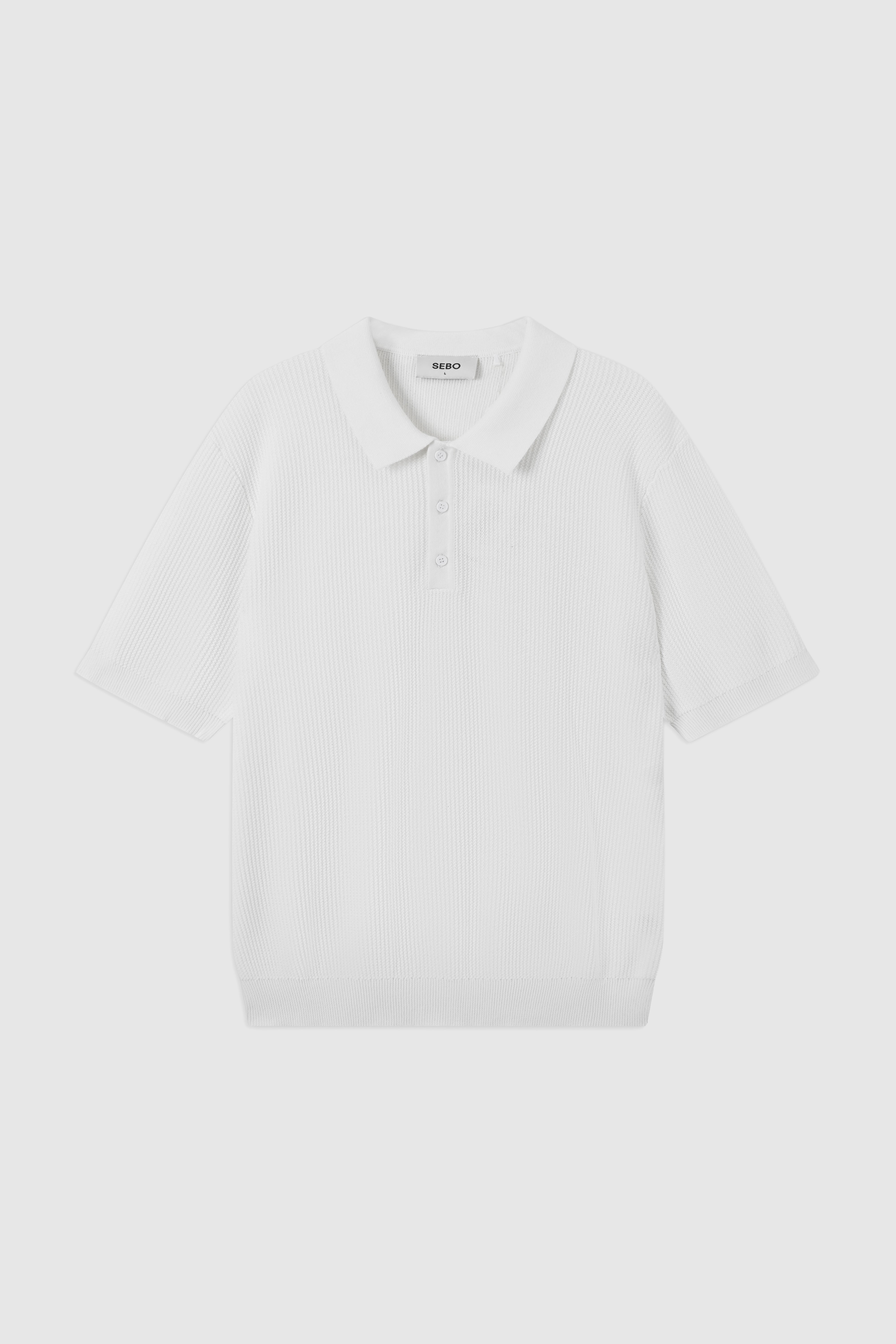 Slim Fit Cotton Knitted Polo