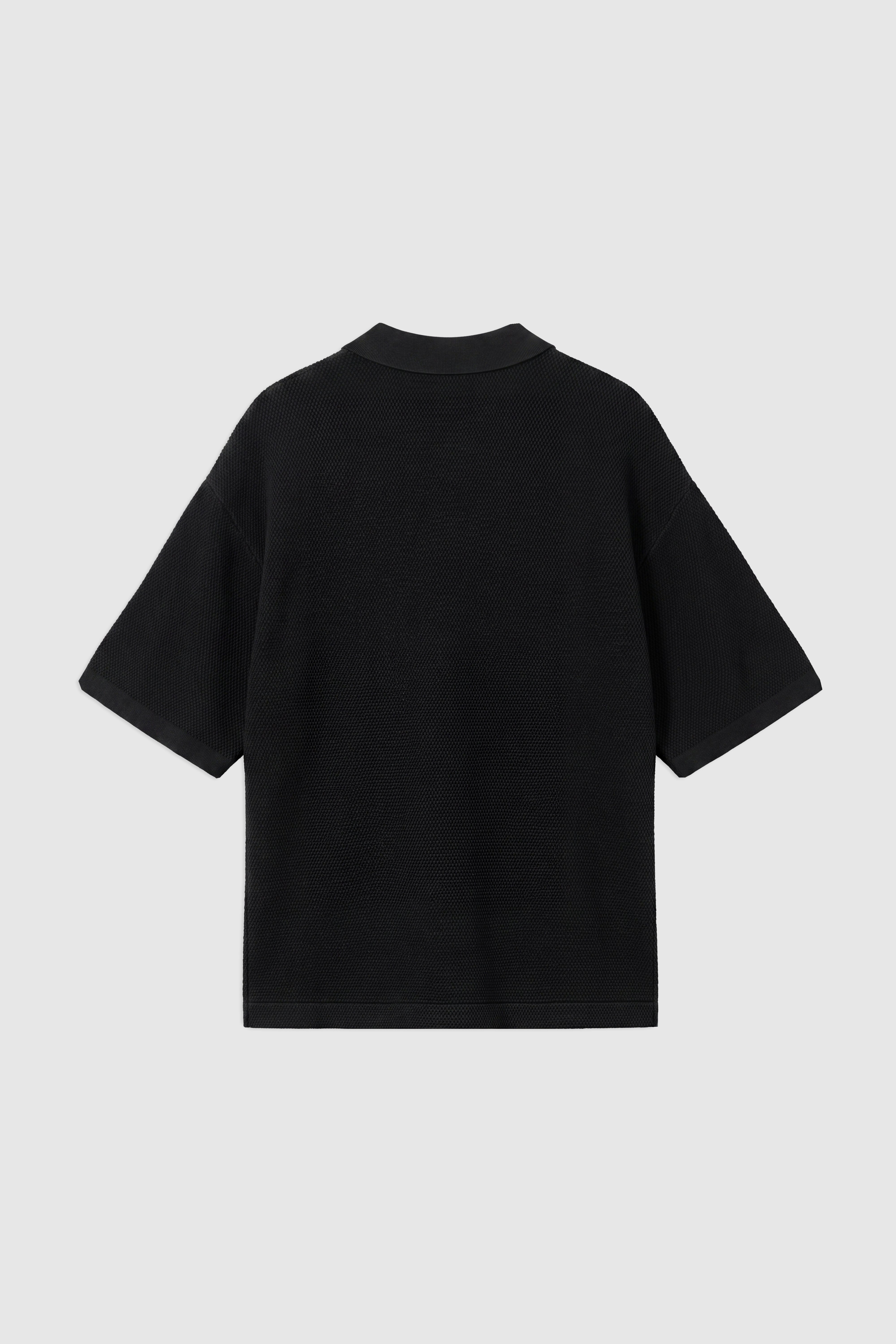 Oversized Knitted Polo