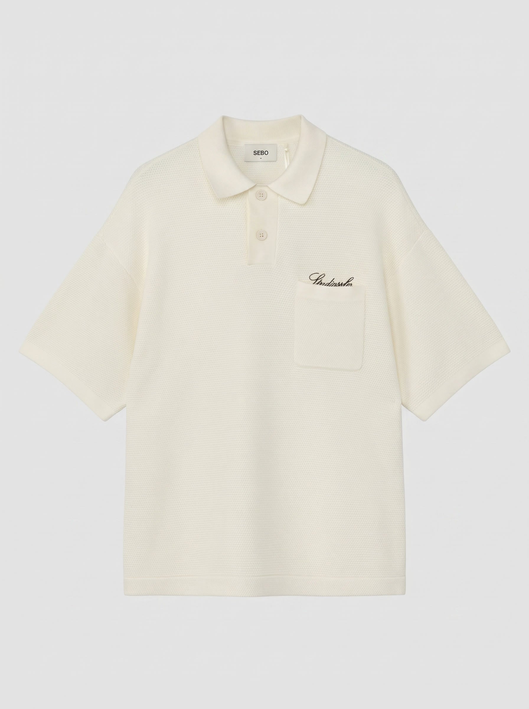 Oversized Knitted Polo