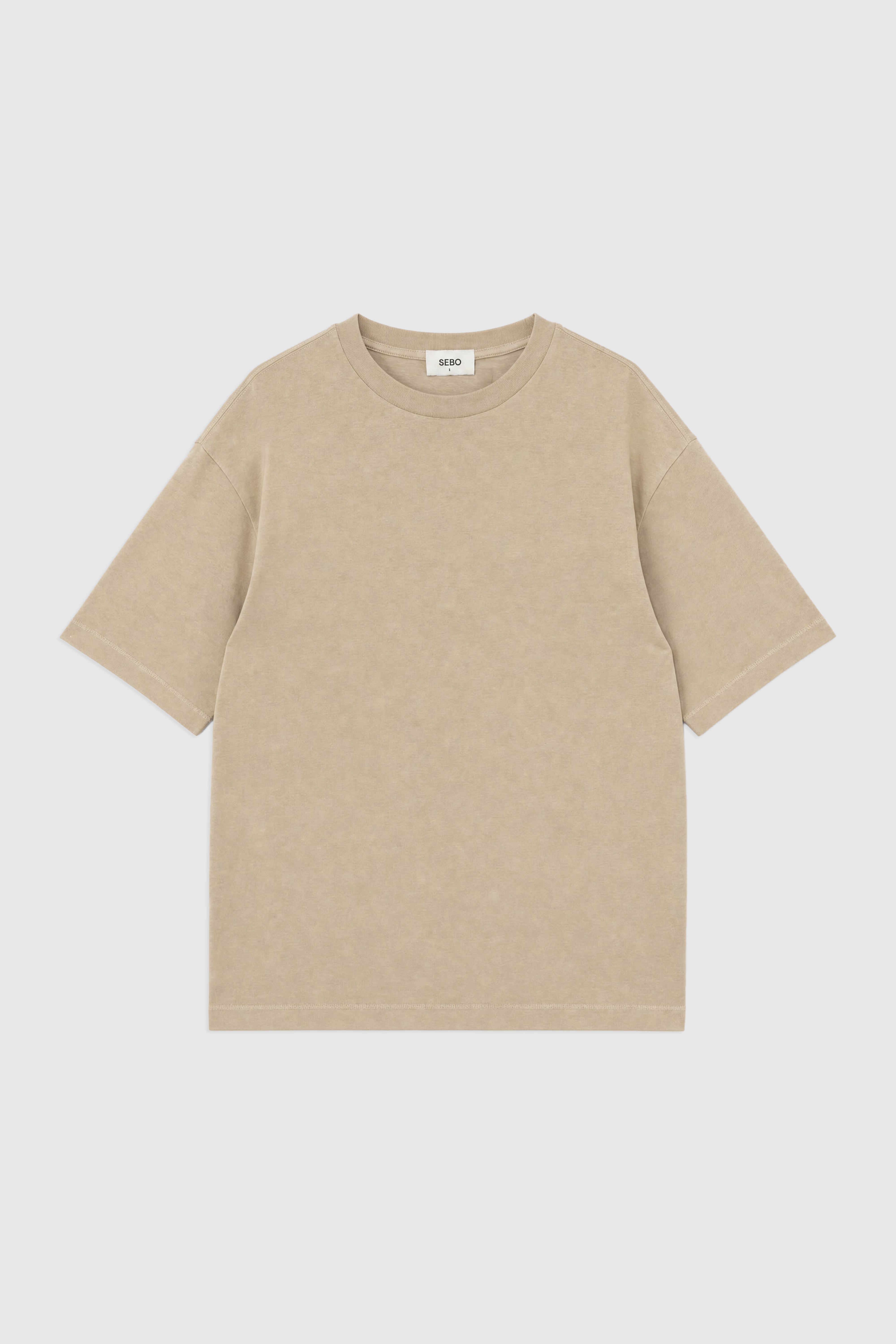 Oversized Linen Blend T-Shirt