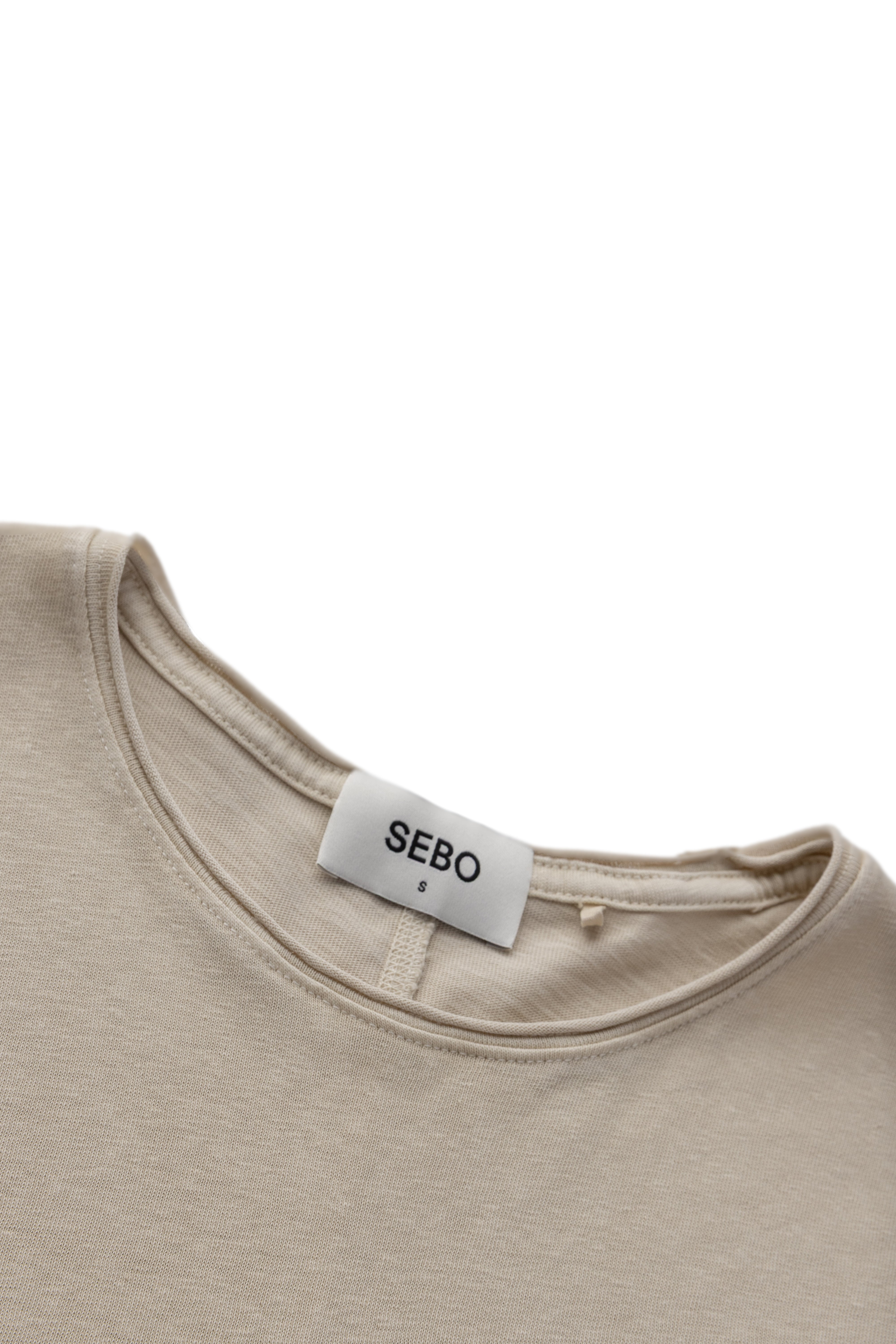 Mid Fit Linen Blend T-Shirt