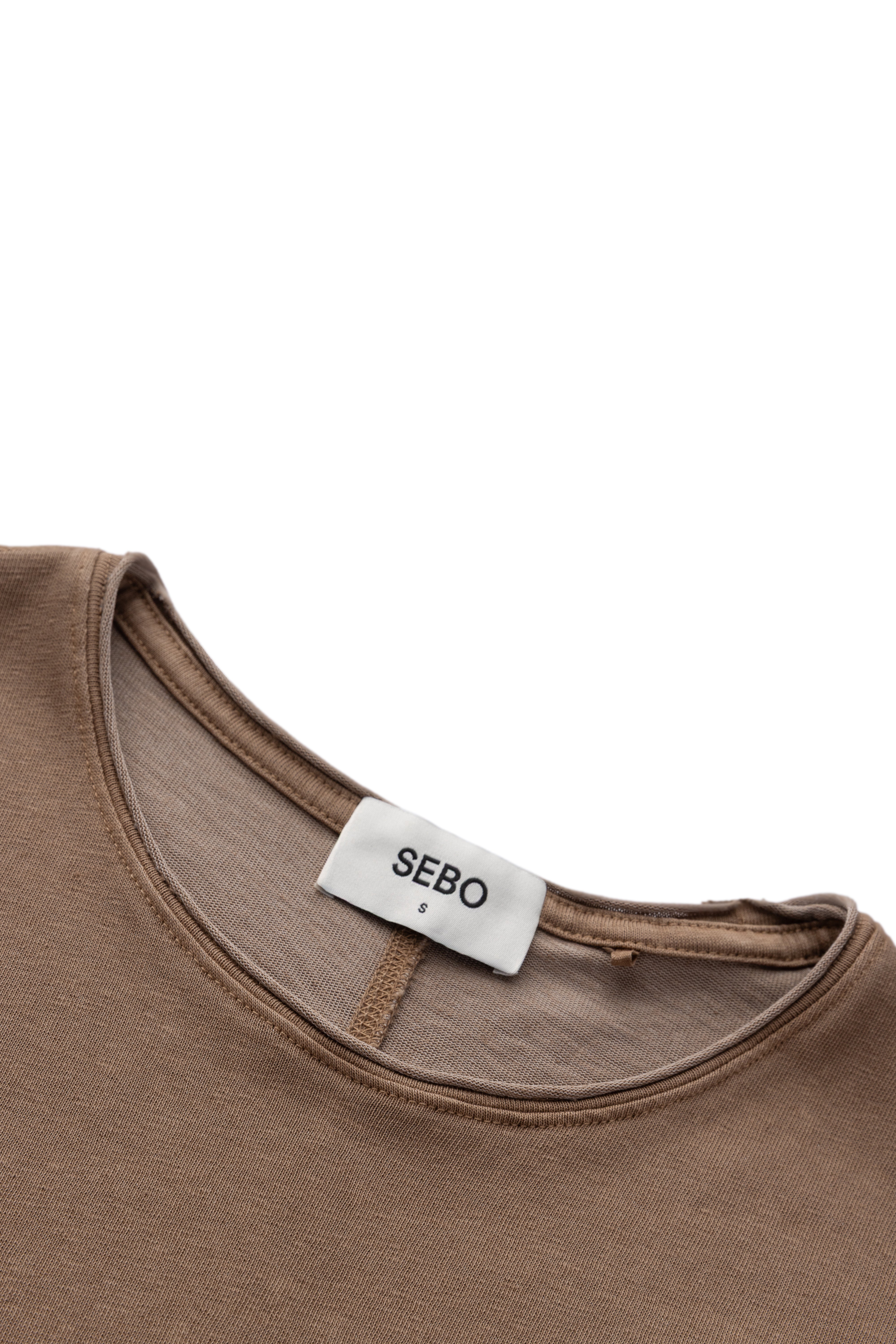 Mid Fit Linen Blend T-Shirt