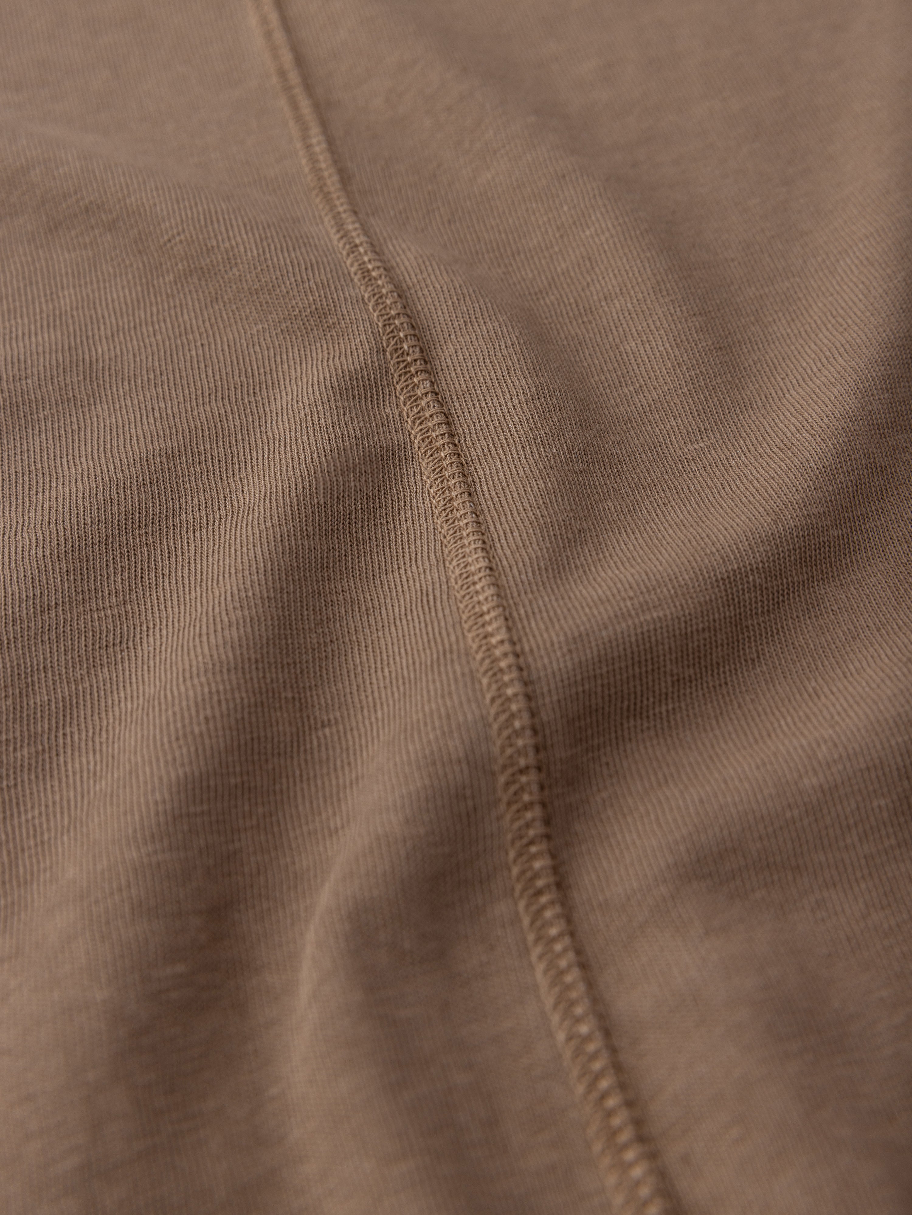 Mid Fit Linen Blend T-Shirt