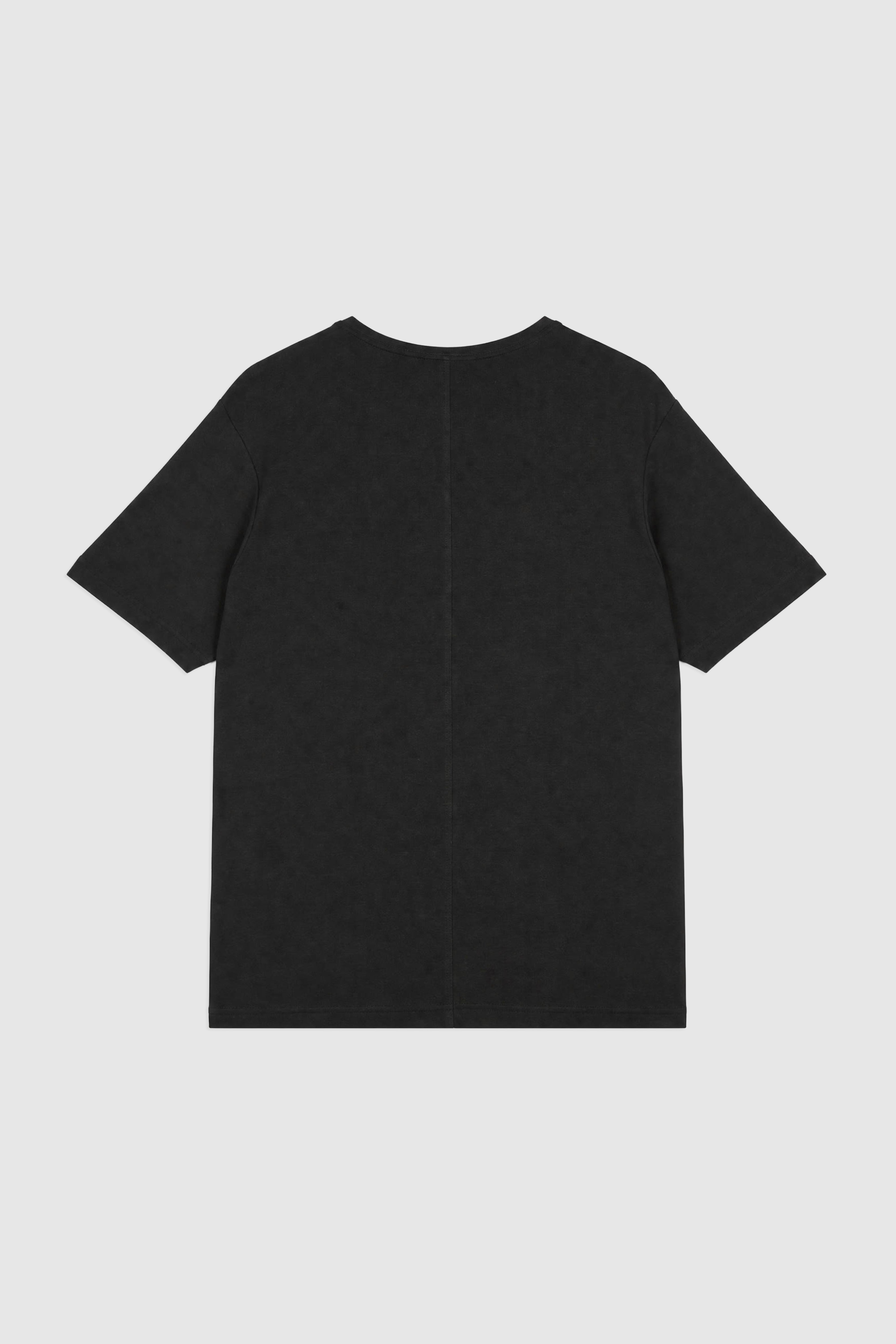 Mid Fit Linen Blend T-Shirt