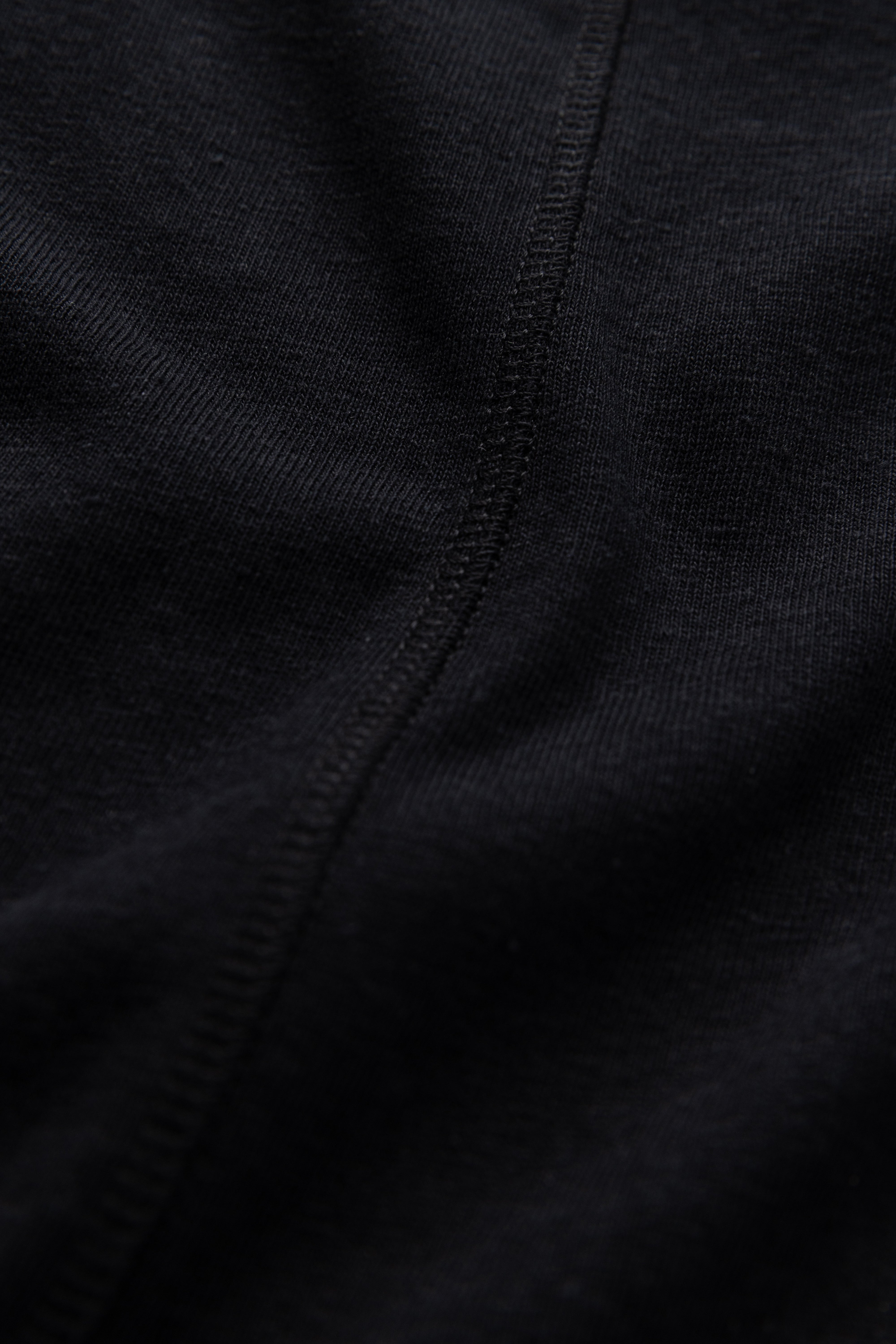 Mid Fit Linen Blend T-Shirt