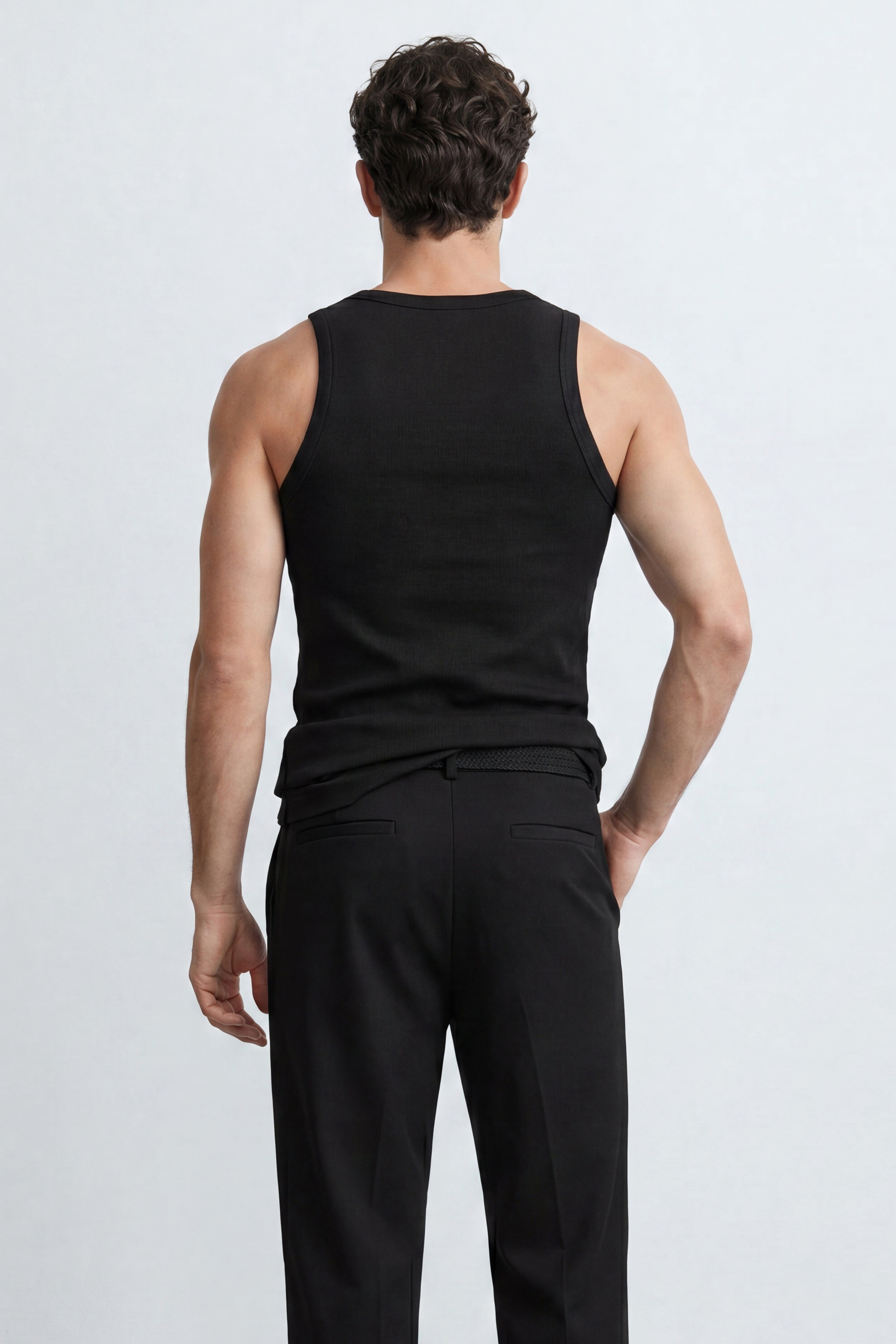 Slim Fit Cotton Tank Top