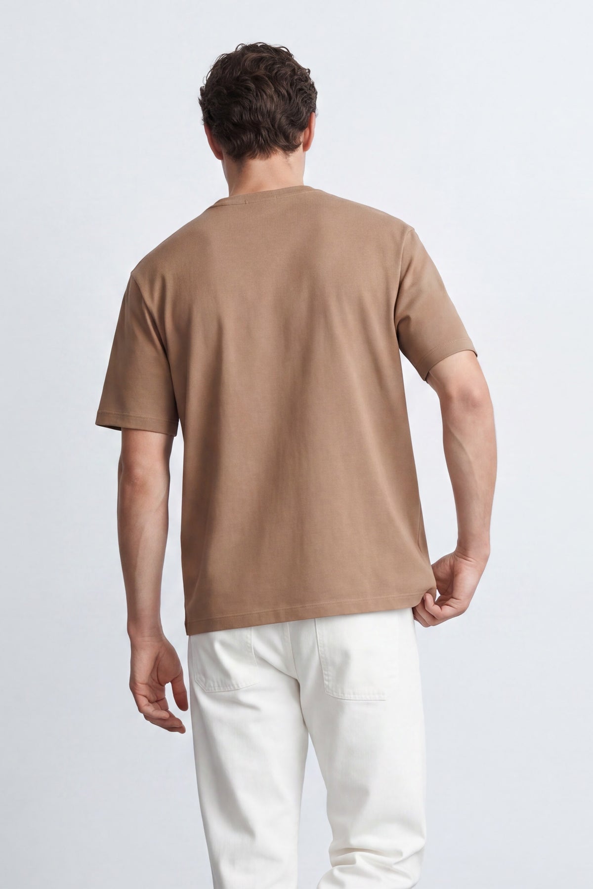 Mid Fit Cotton Tee