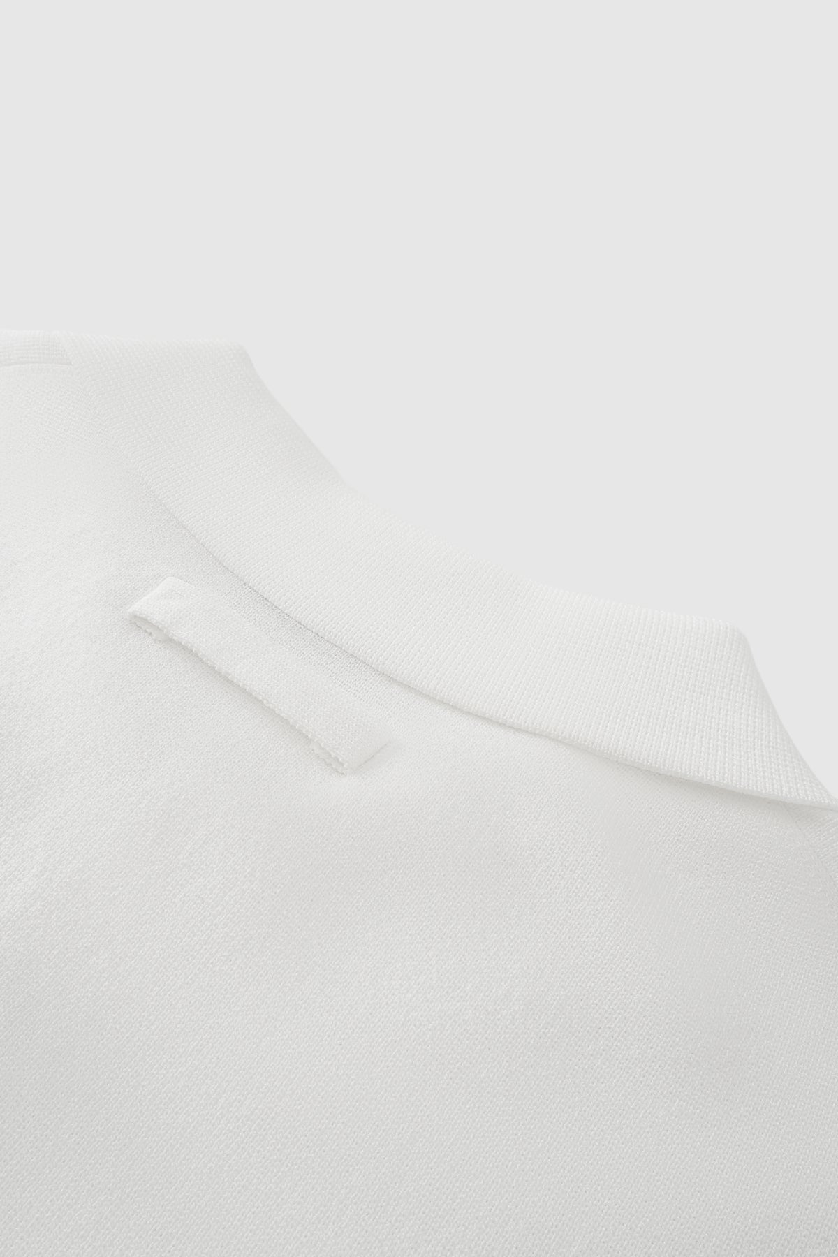 Mid Fit Knitted Polo Shirt
