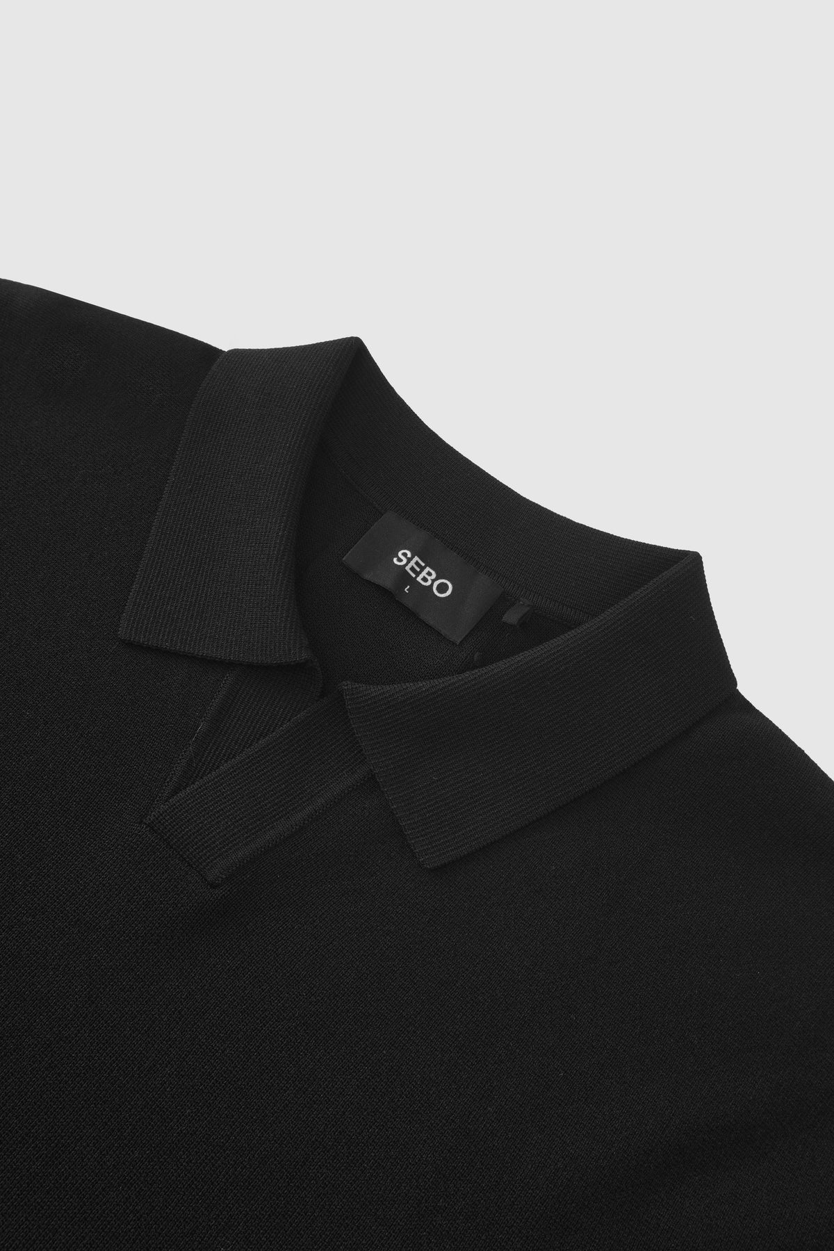 Mid Fit Knitted Polo Shirt