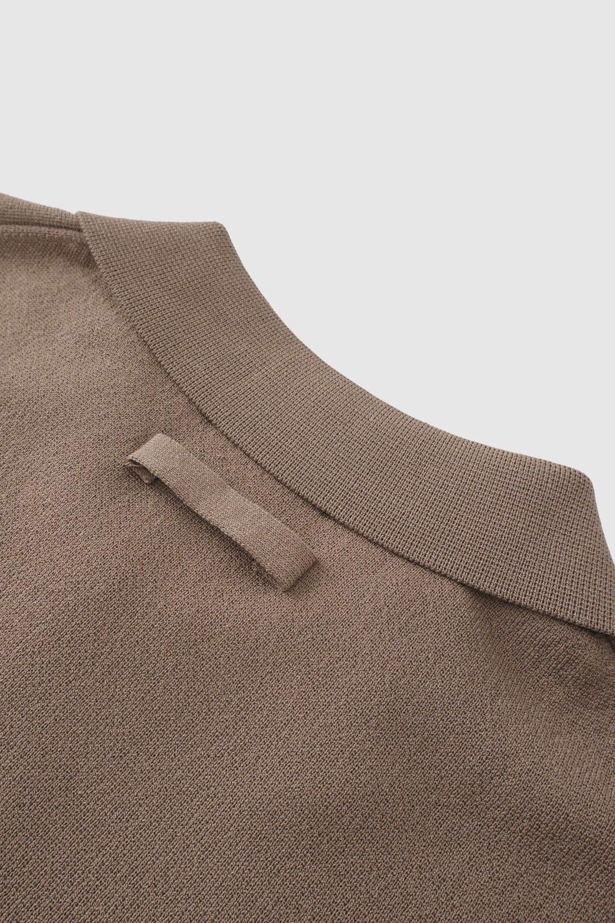 Mid Fit Knitted Polo Shirt