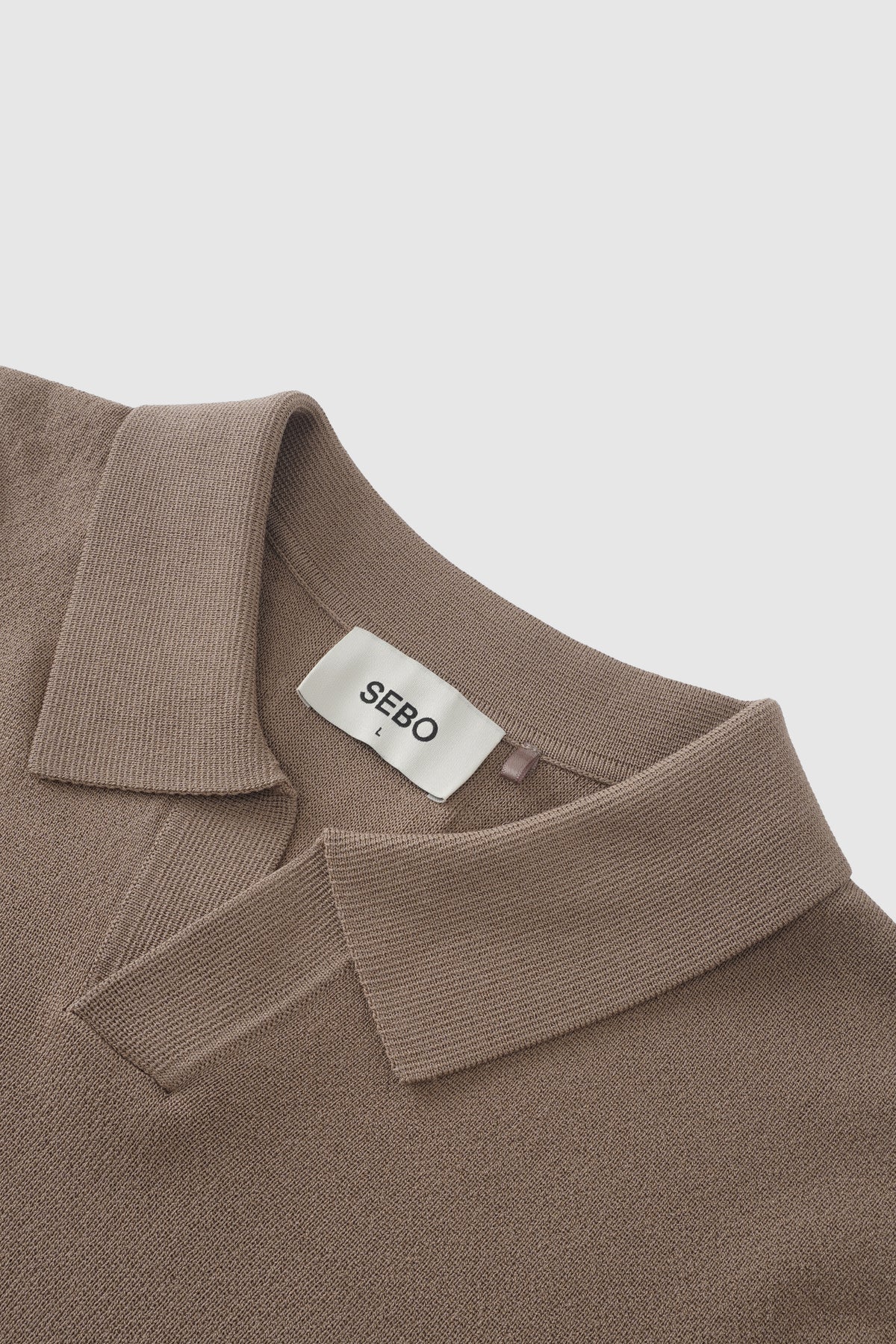 Mid Fit Knitted Polo Shirt