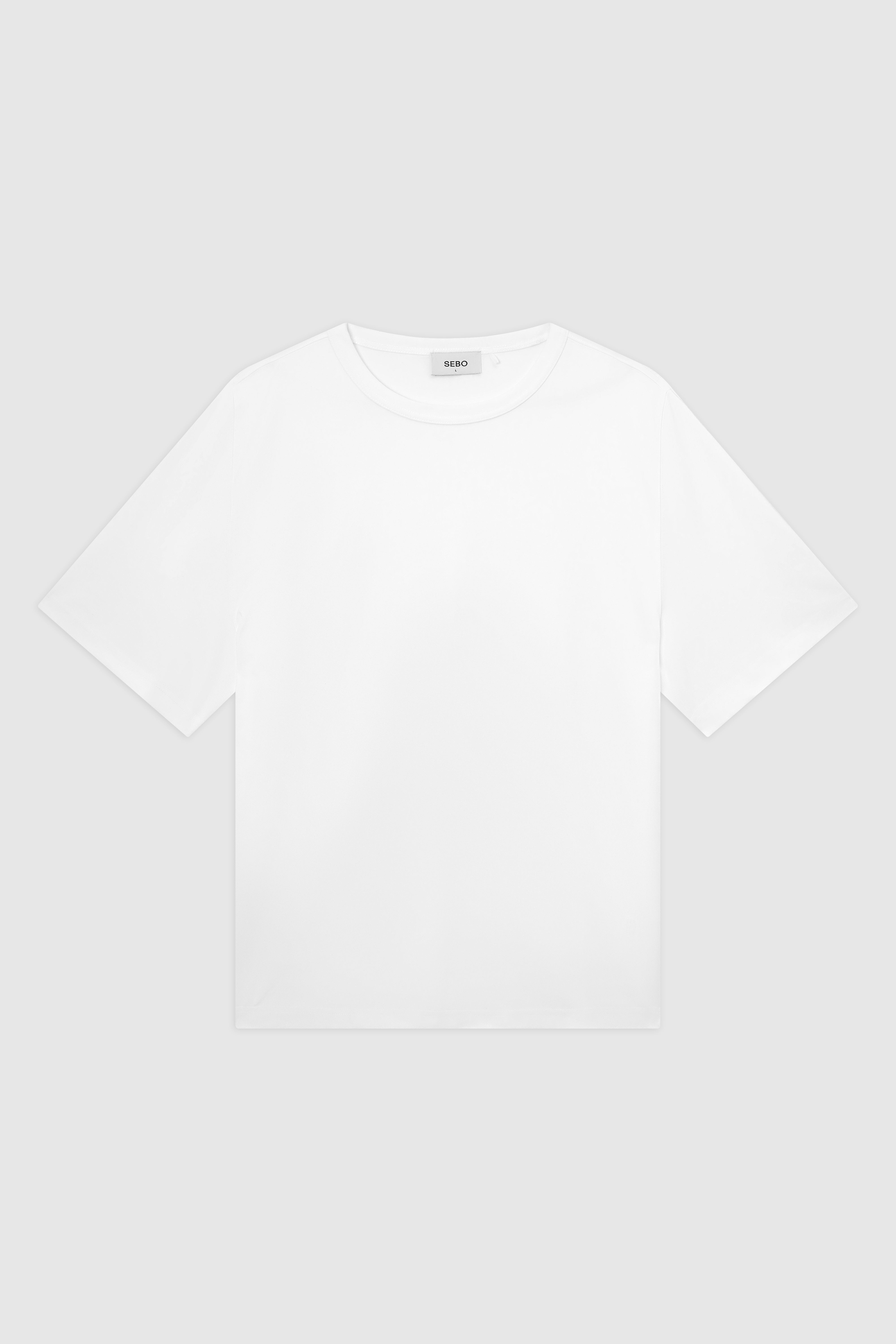 Mid Fit Cotton Blend Tee