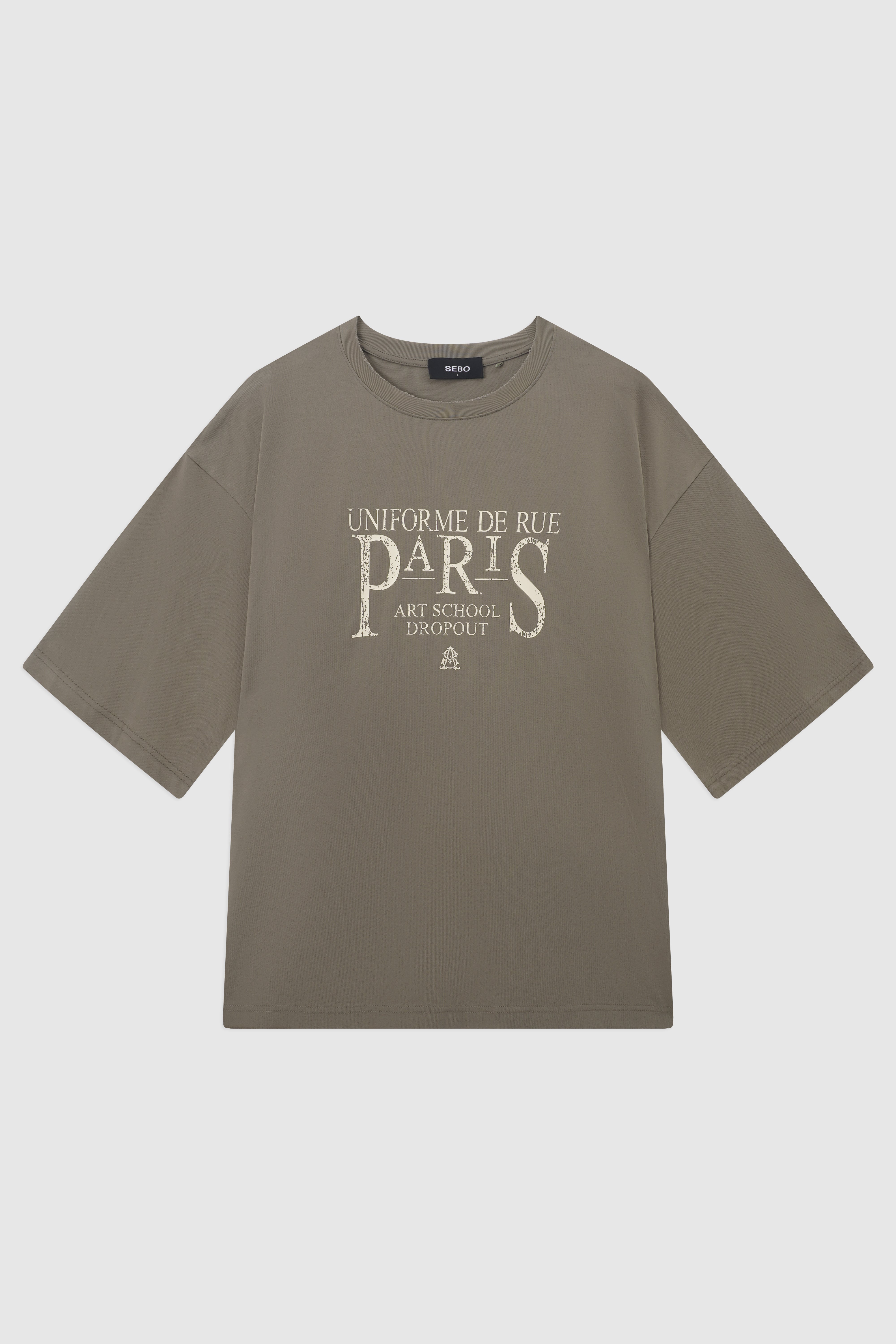 Boxy Fit Cotton Tee
