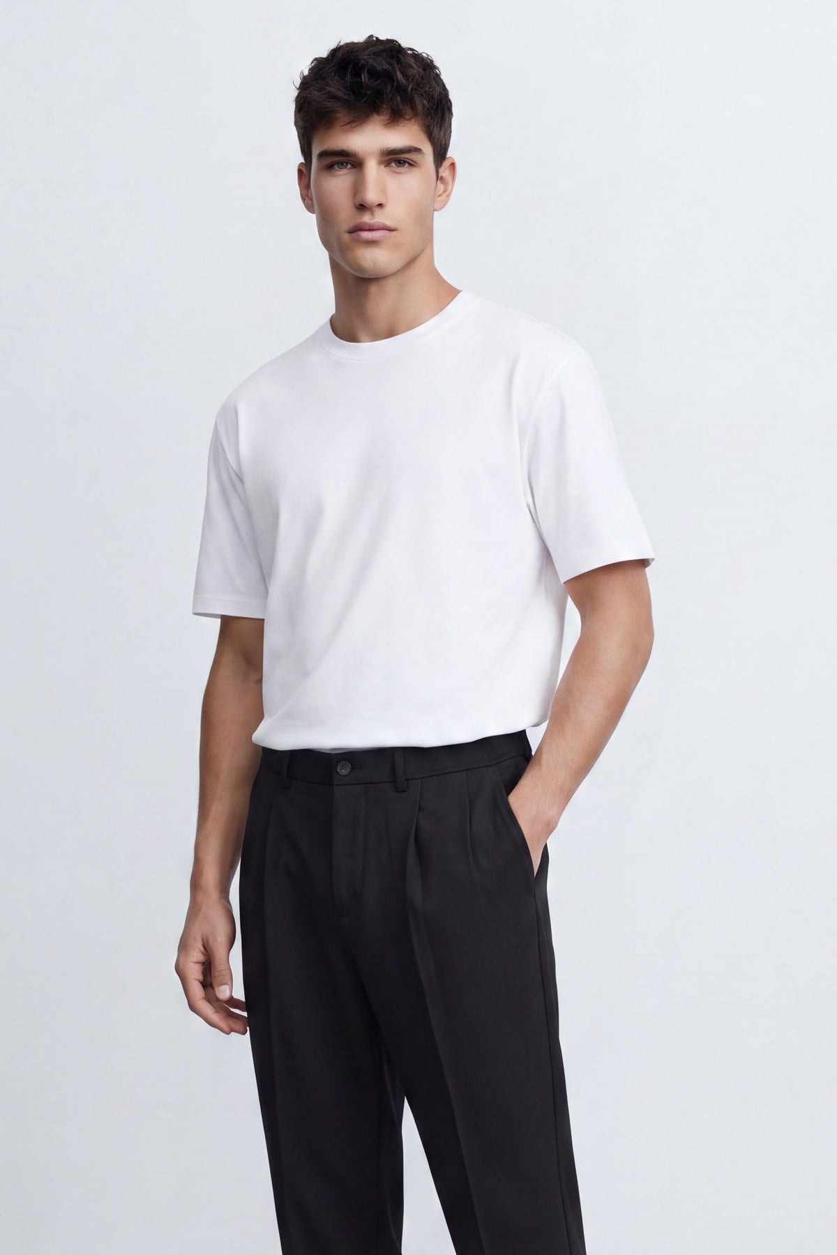 Liquid Proof Slim Fit Cotton Tee