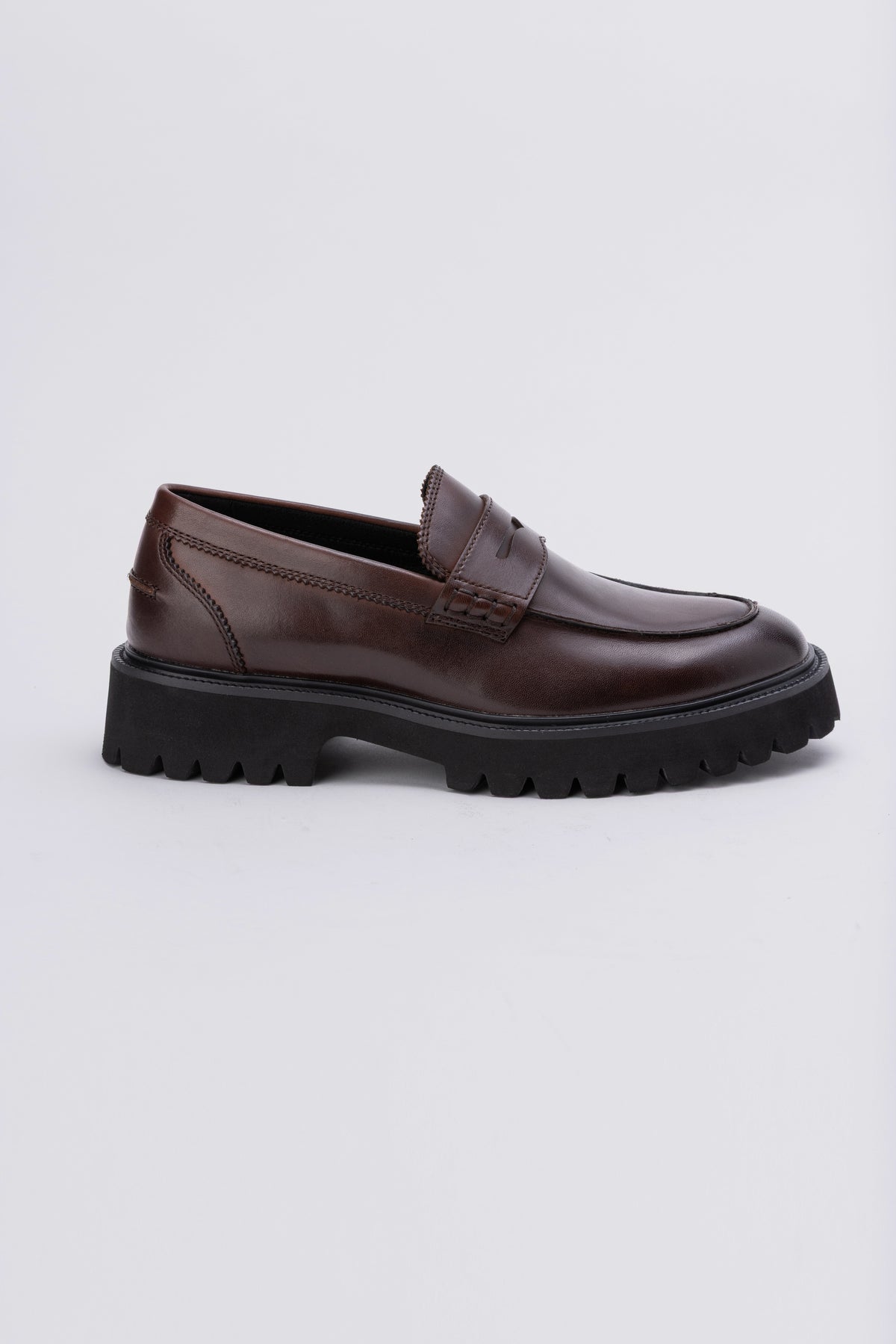 Glossy Chunky Loafers
