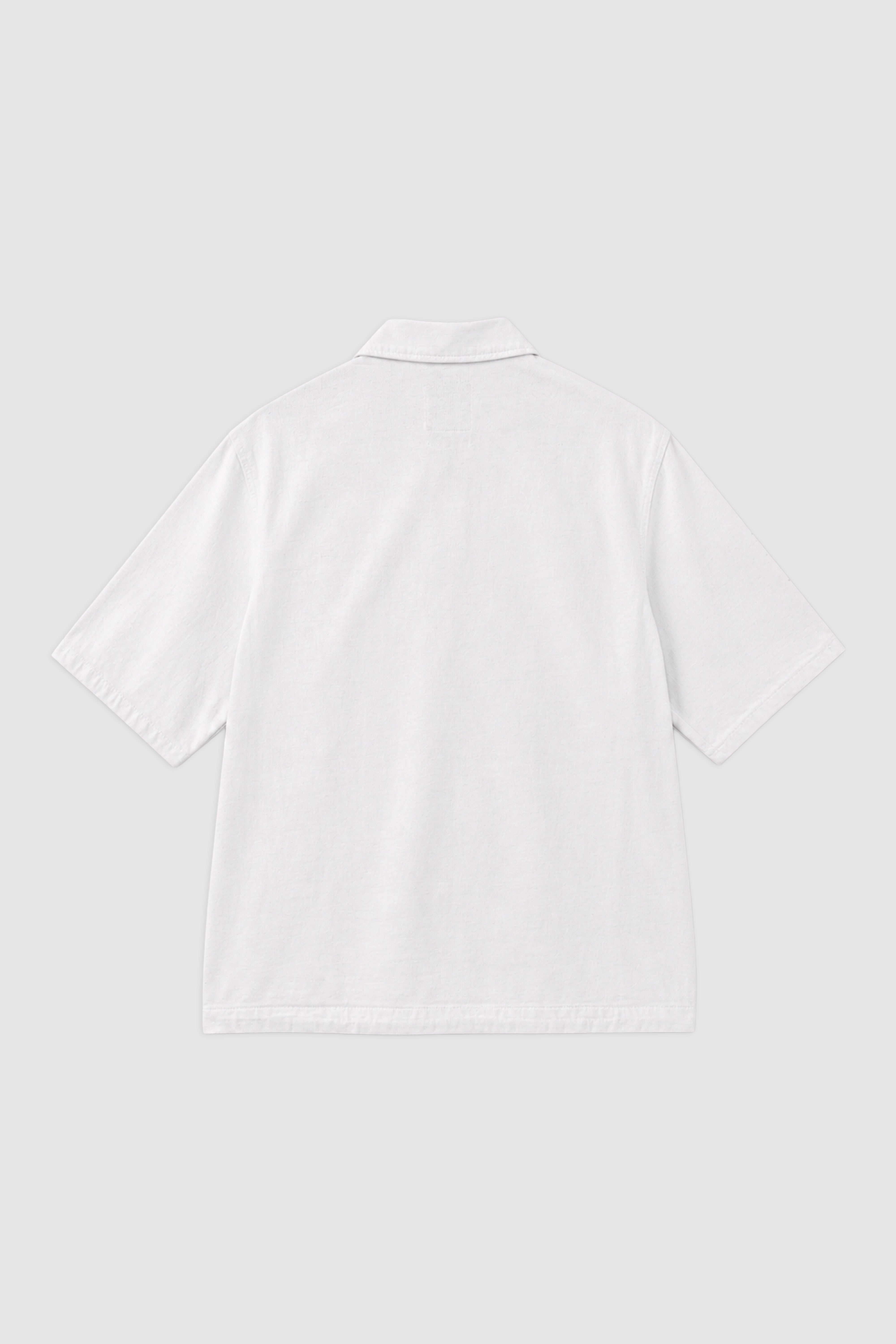Linen Blend Short Sleeve Shirt