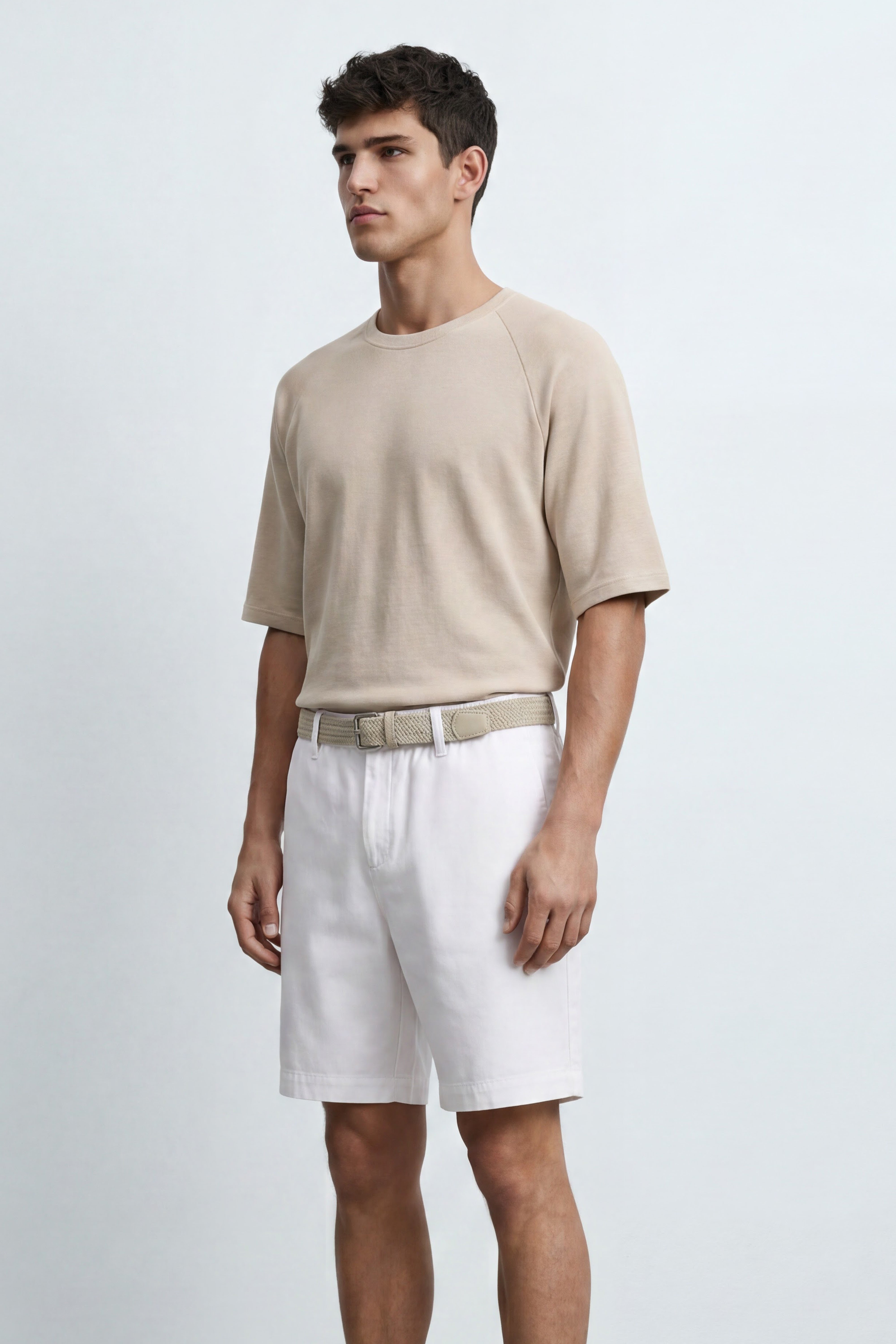 Linen Blend Bermuda