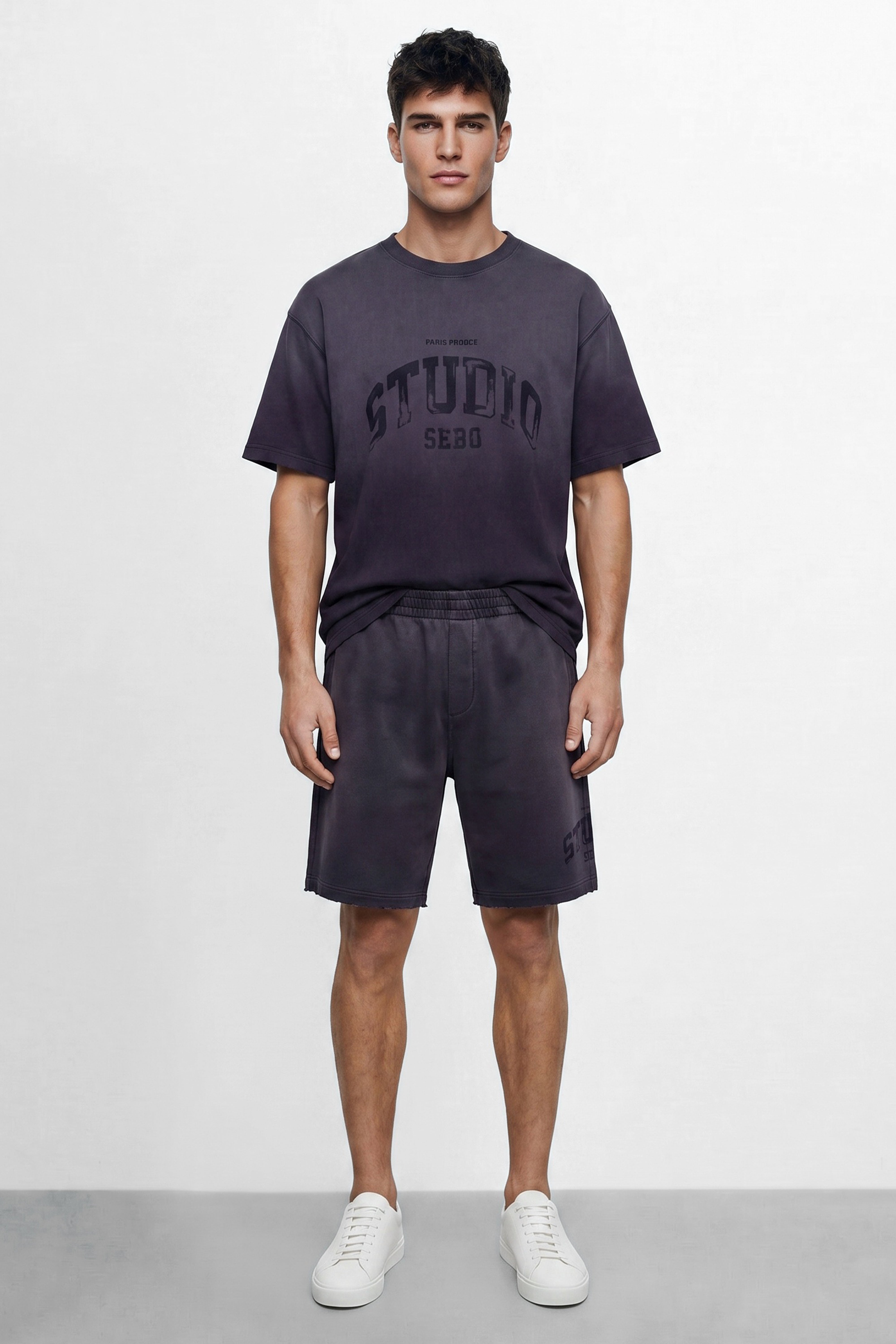 Oversized Cotton Bermuda