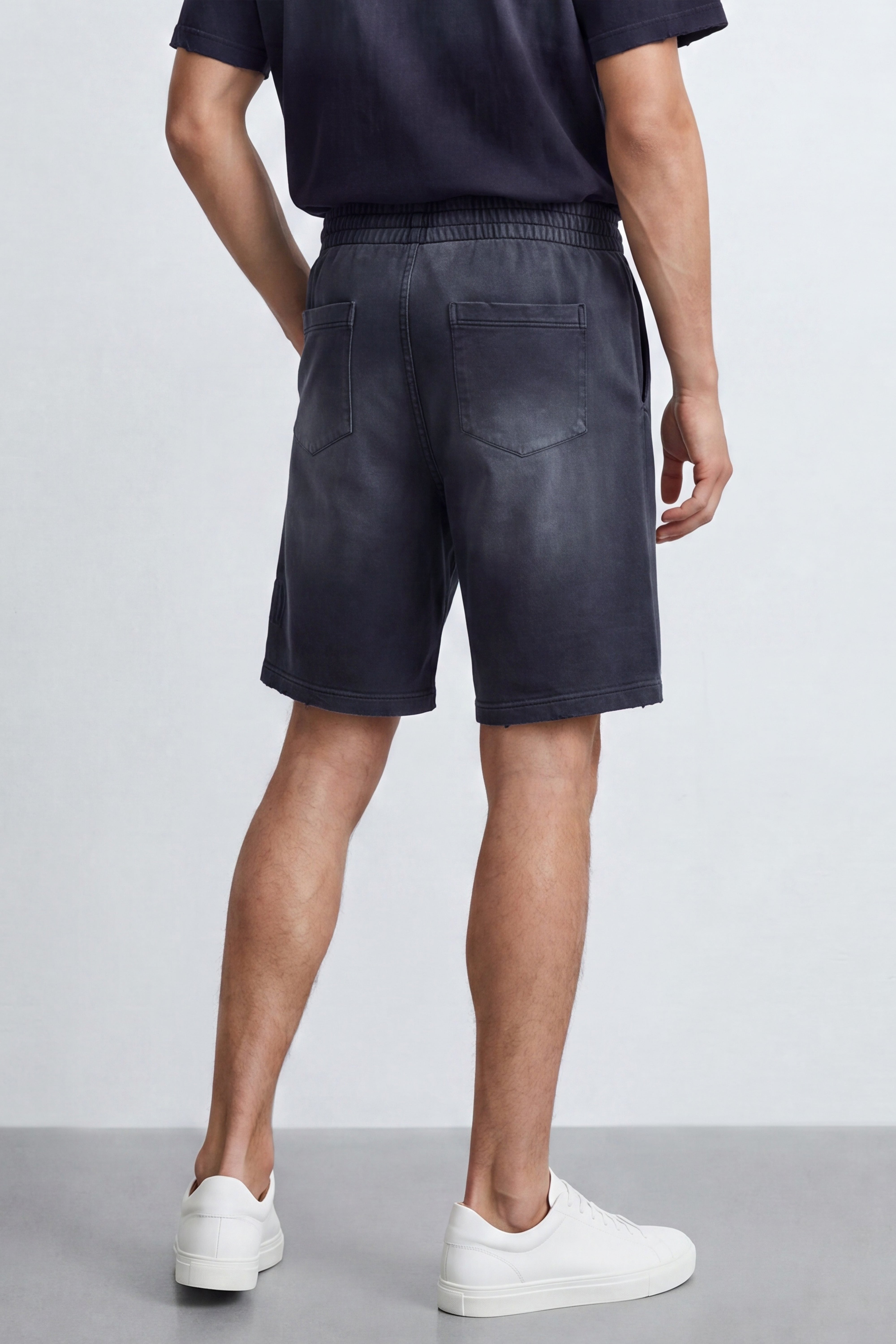 Oversized Cotton Bermuda