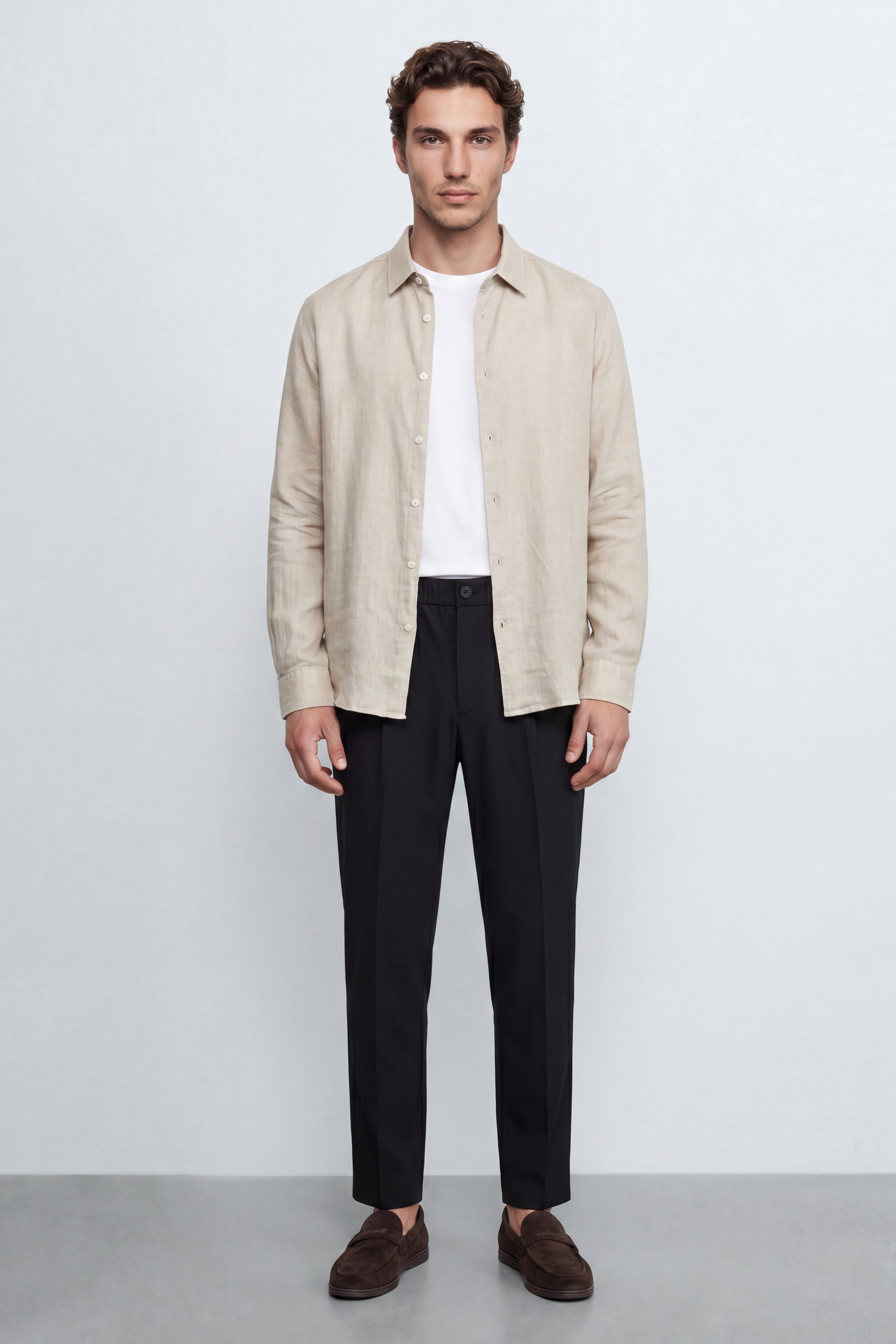 Carrot Fit Tailored Pants