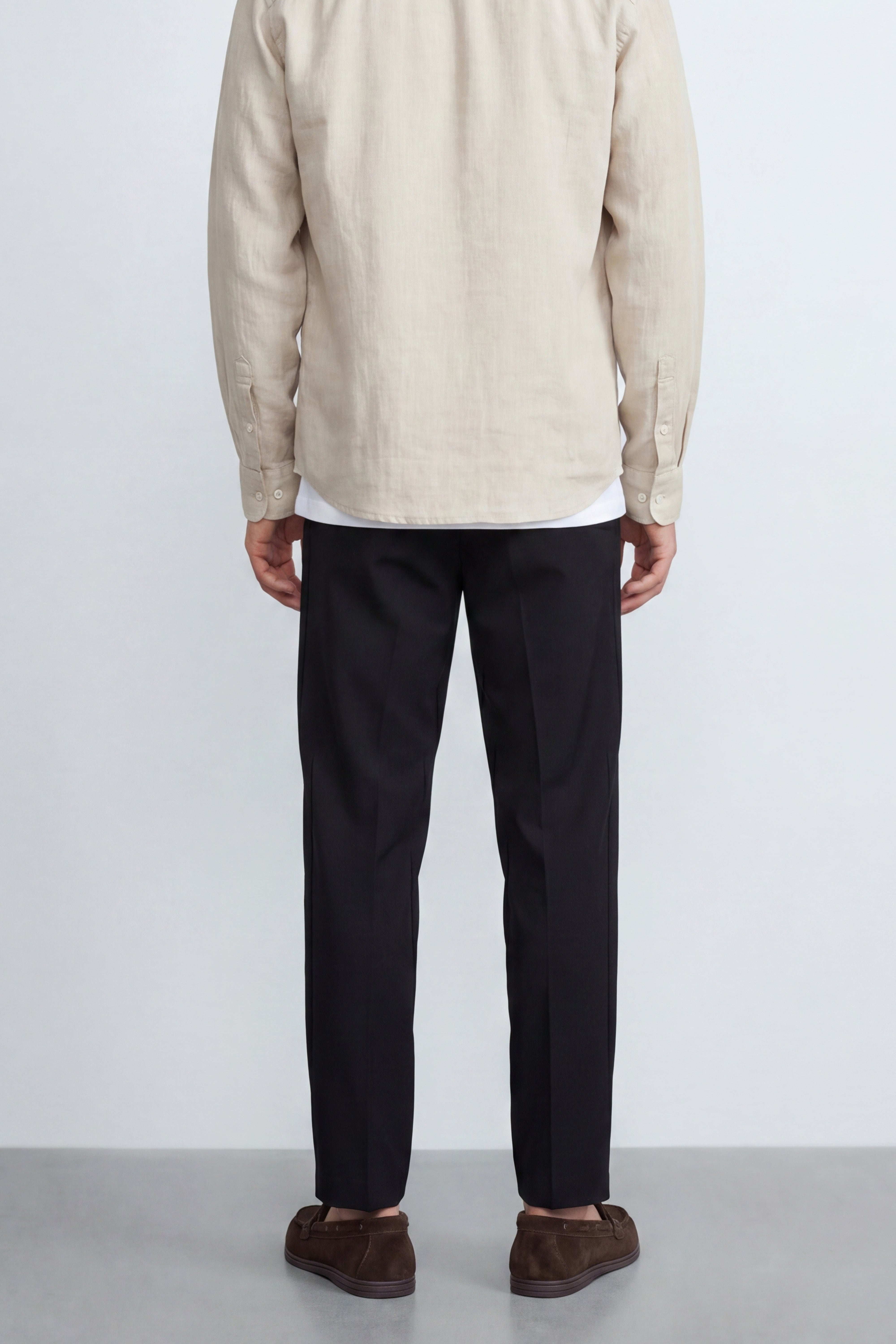 Carrot Fit Tailored Pants