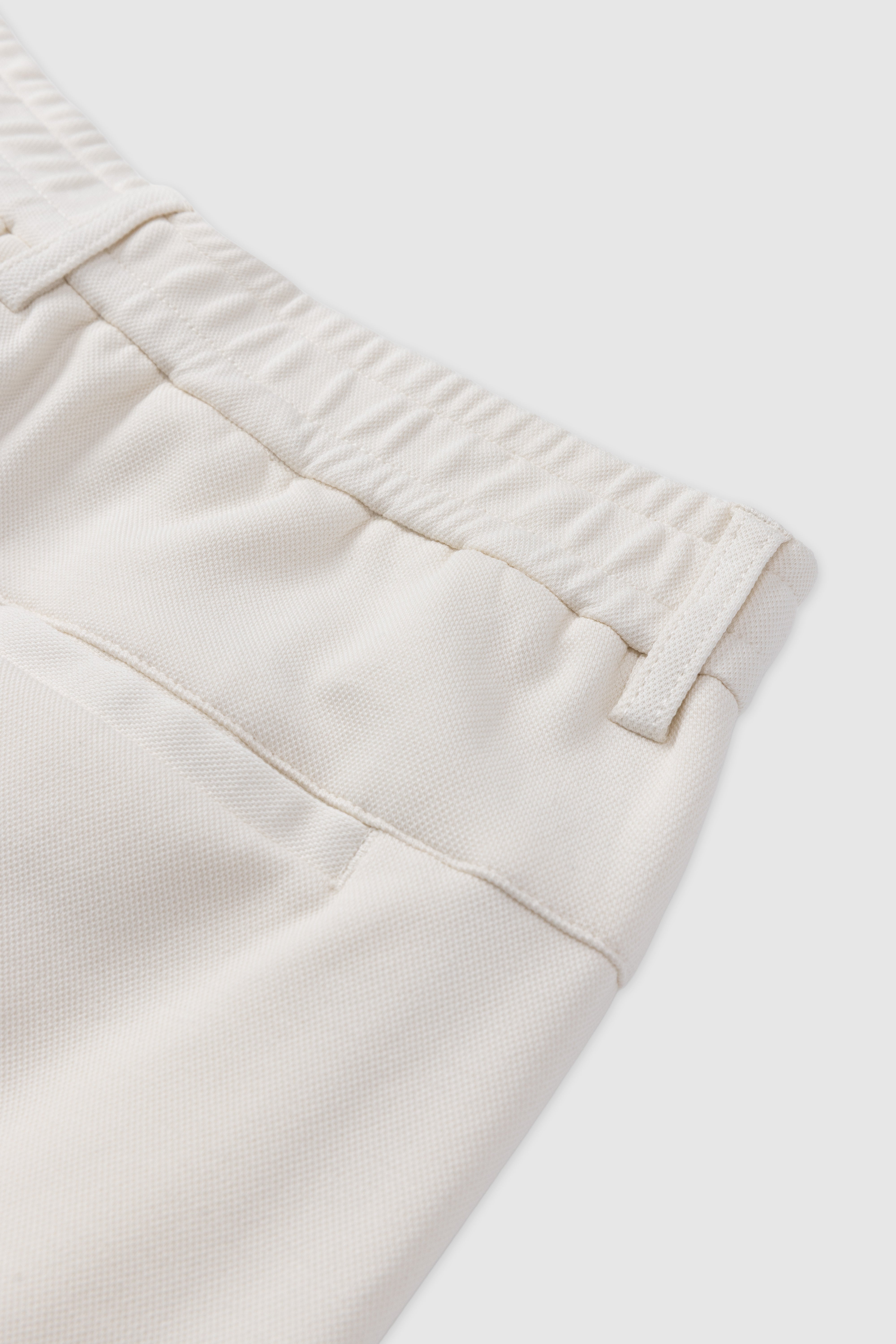 Slim Fit Cotton Blend Pants