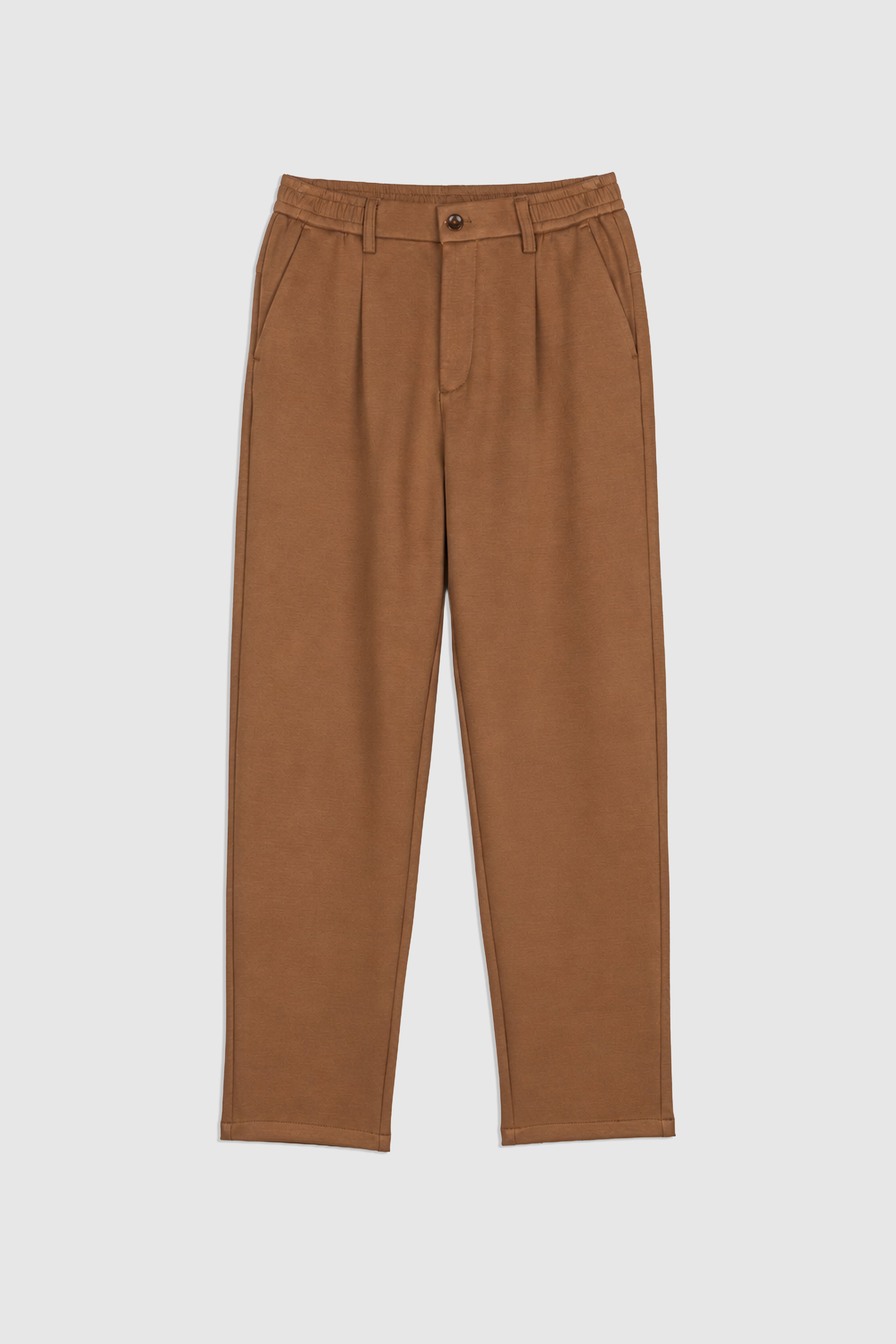Slim Fit Cotton Blend Pants