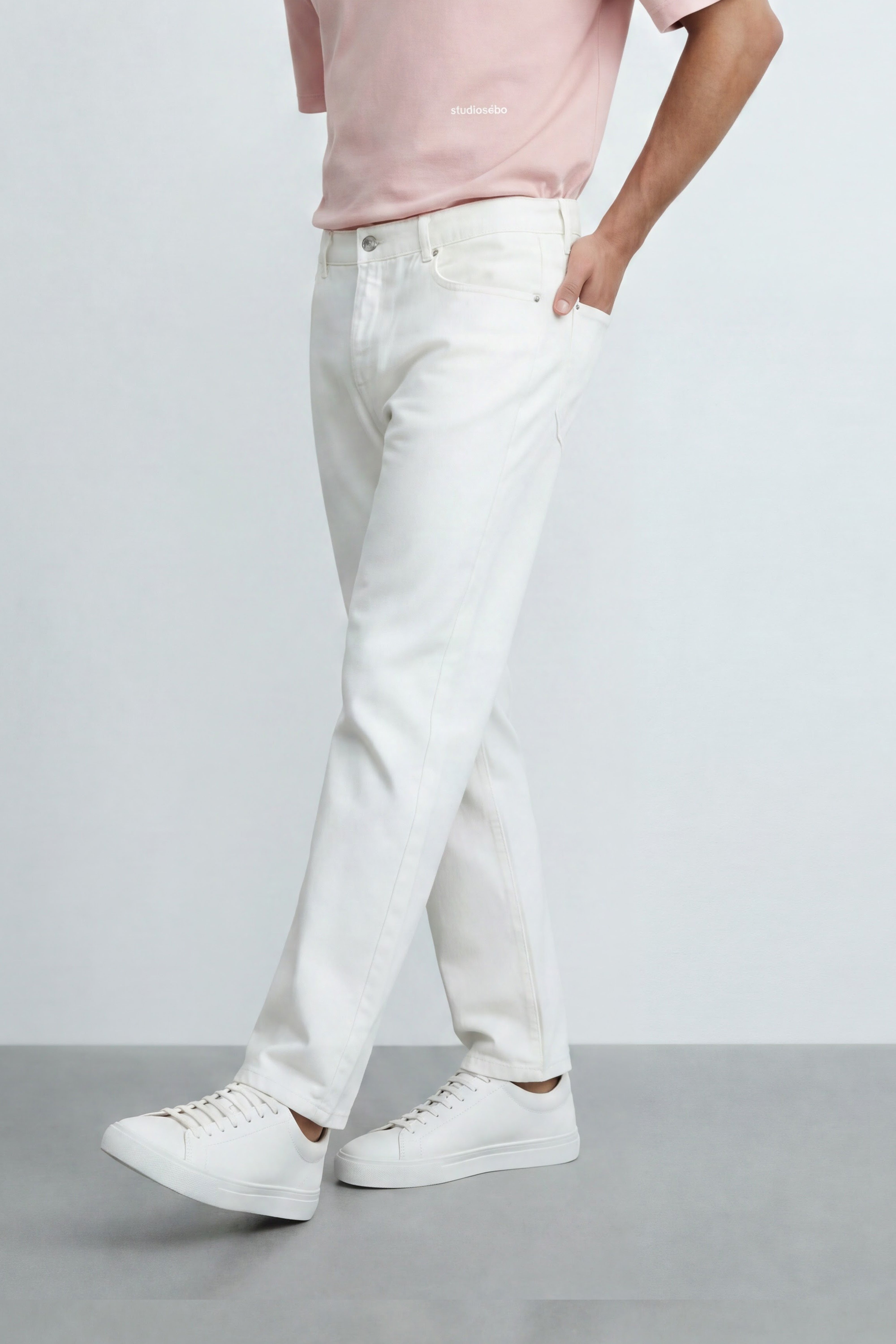 Relaxed Fit Cotton Pants