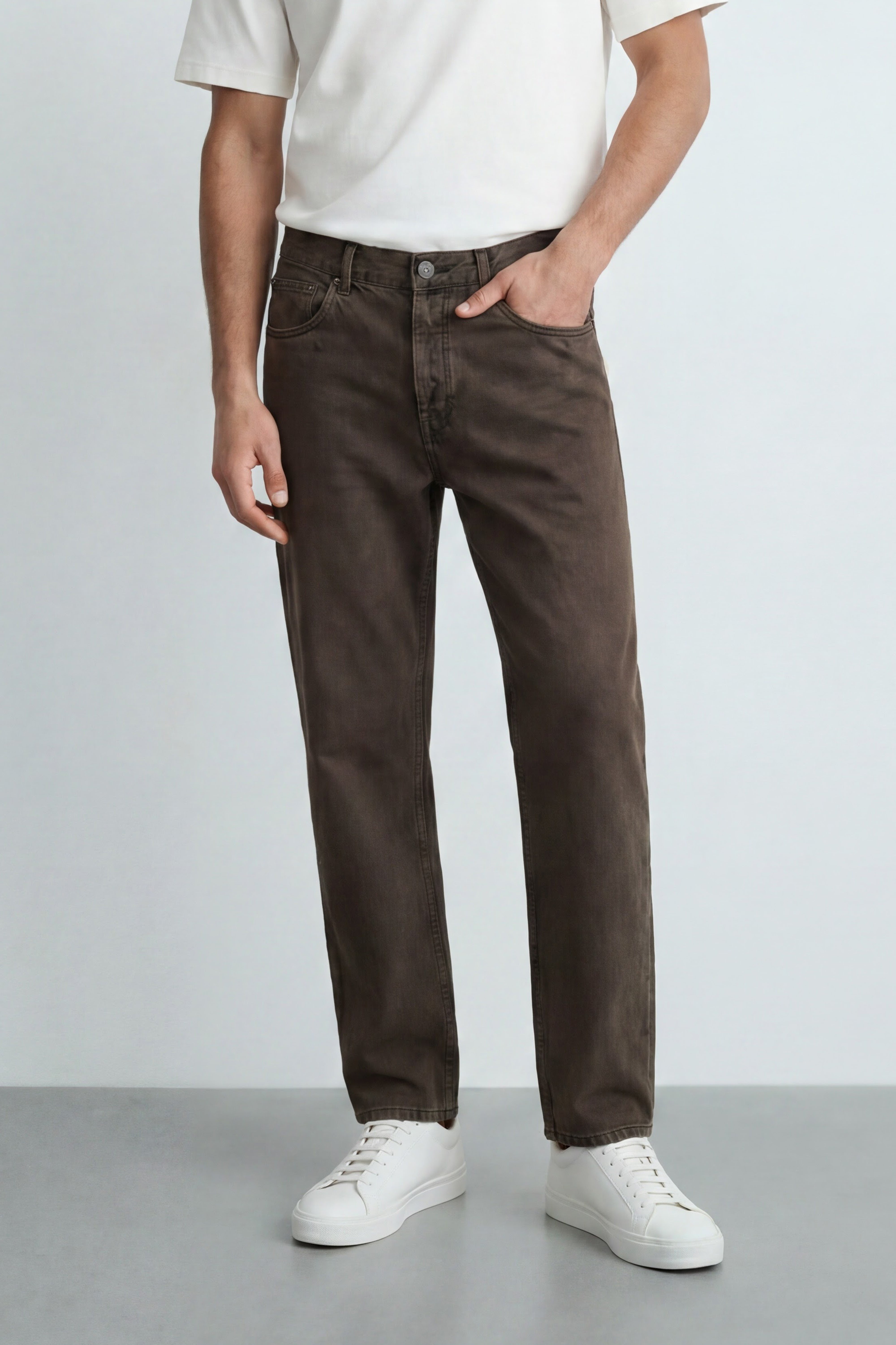 Relaxed Fit Cotton Pants