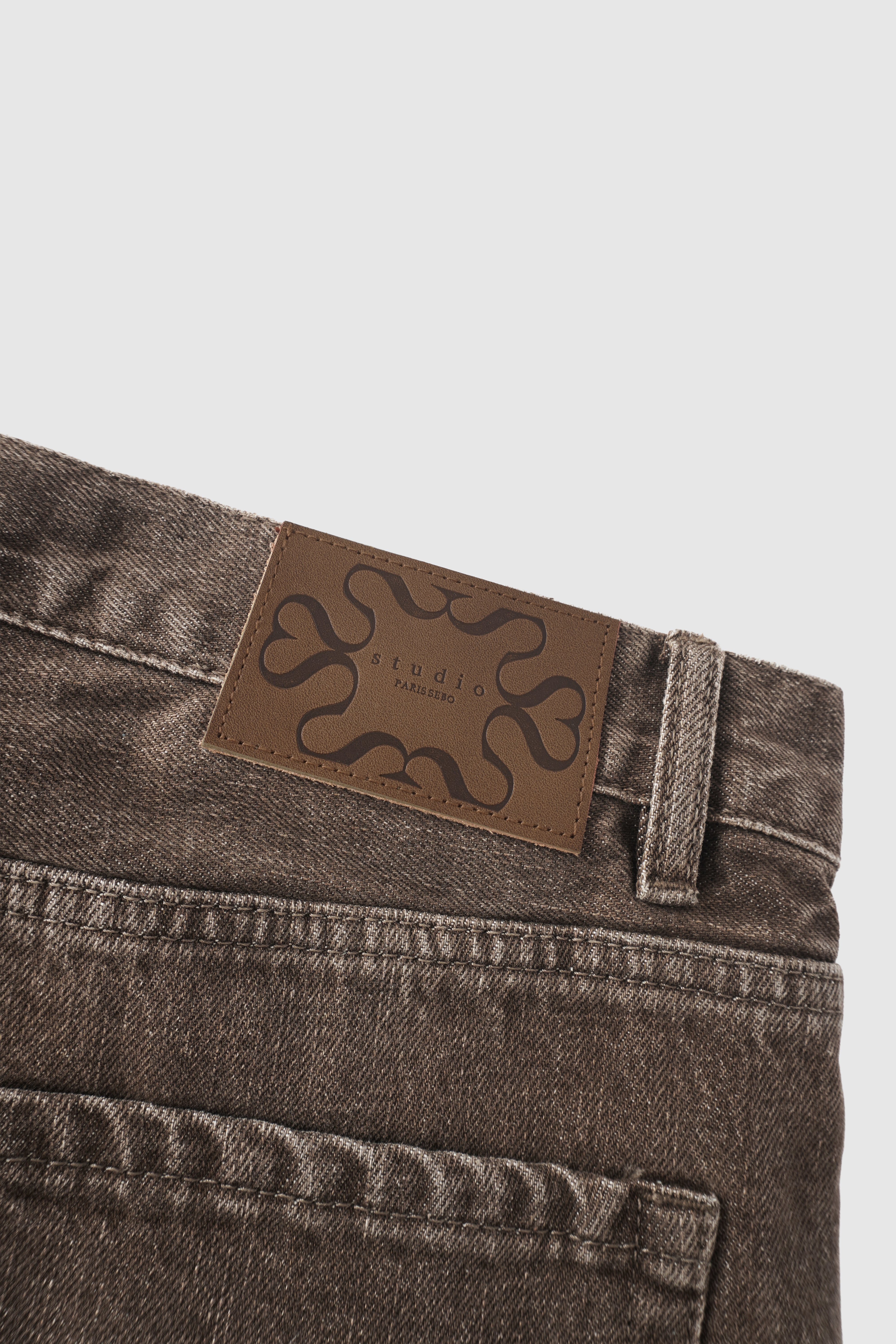 Straight Fit Cotton Jeans